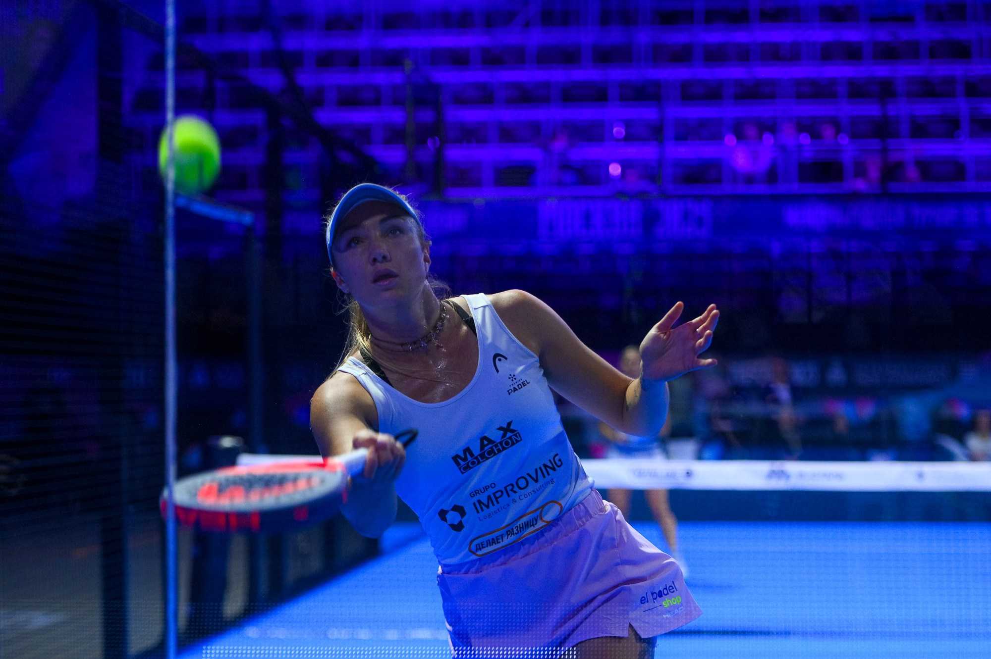 Падел: Международный турнир «Москва 2025». Елена Дружинина. Спортивный и репортажный фотограф