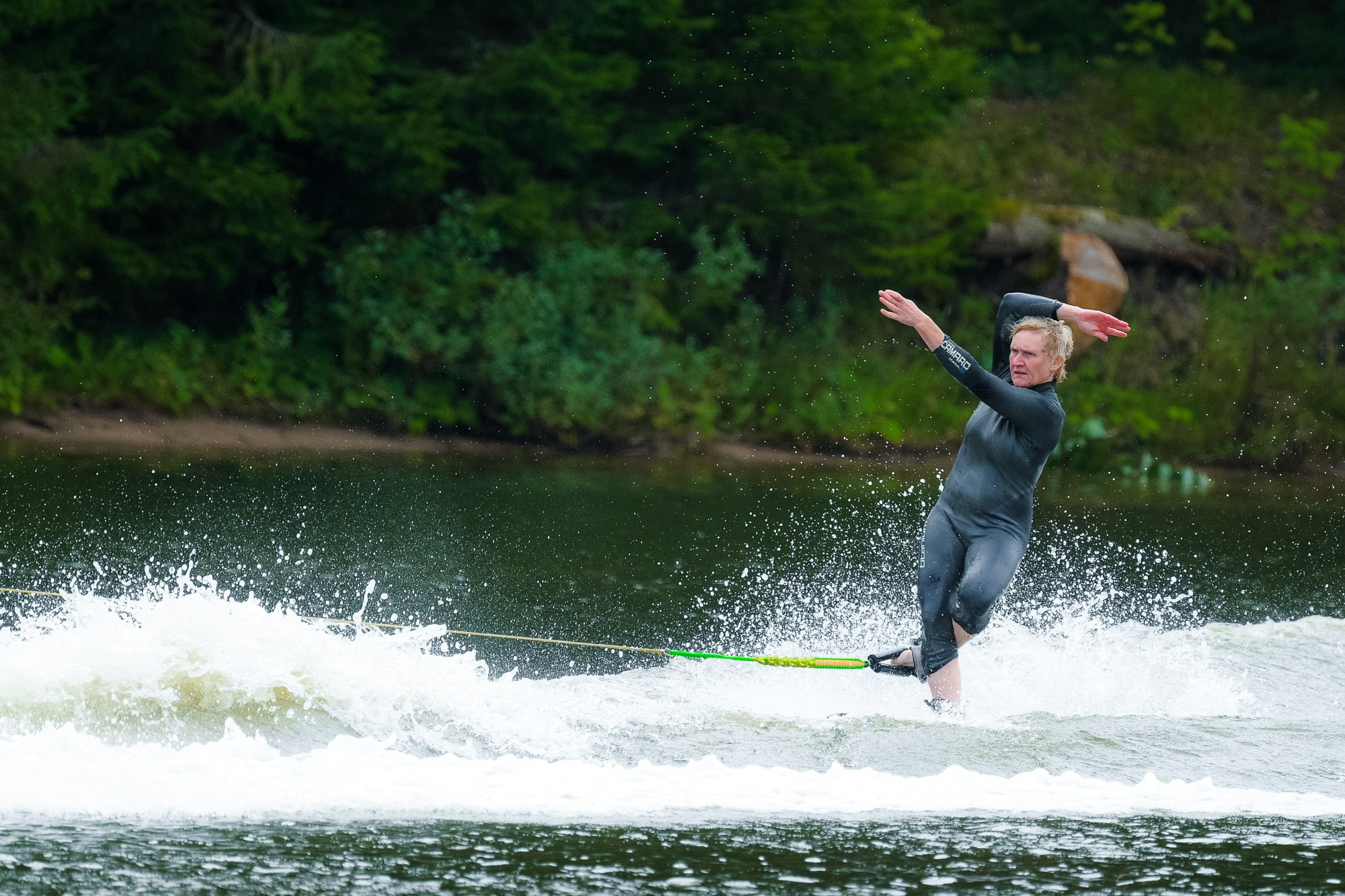 Воднолыжный спорт: Чемпионат России. Елена Дружинина. Спортивный и репортажный фотограф