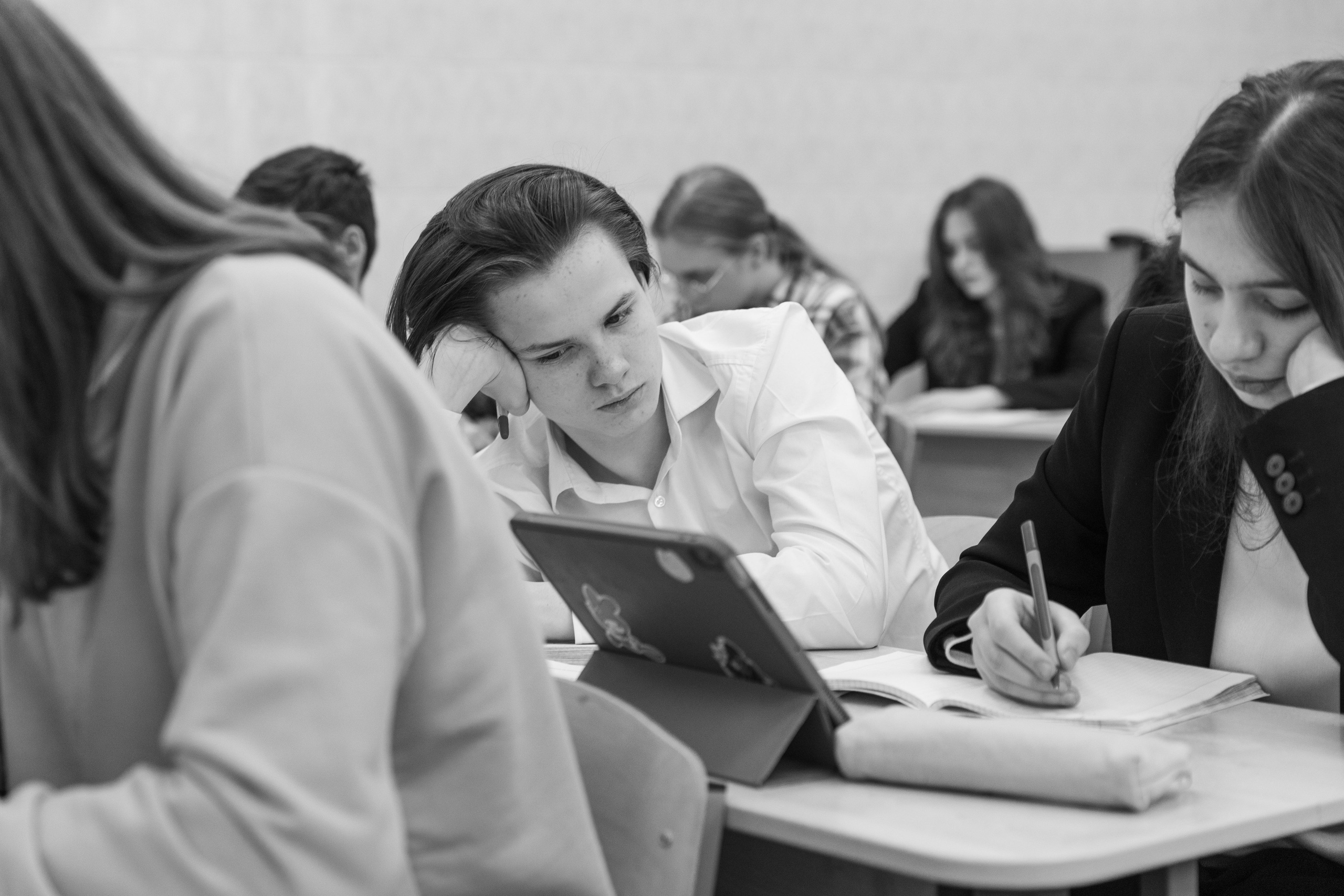 Репортаж с урока. Школьный фотограф в Москве Семенова Ирина