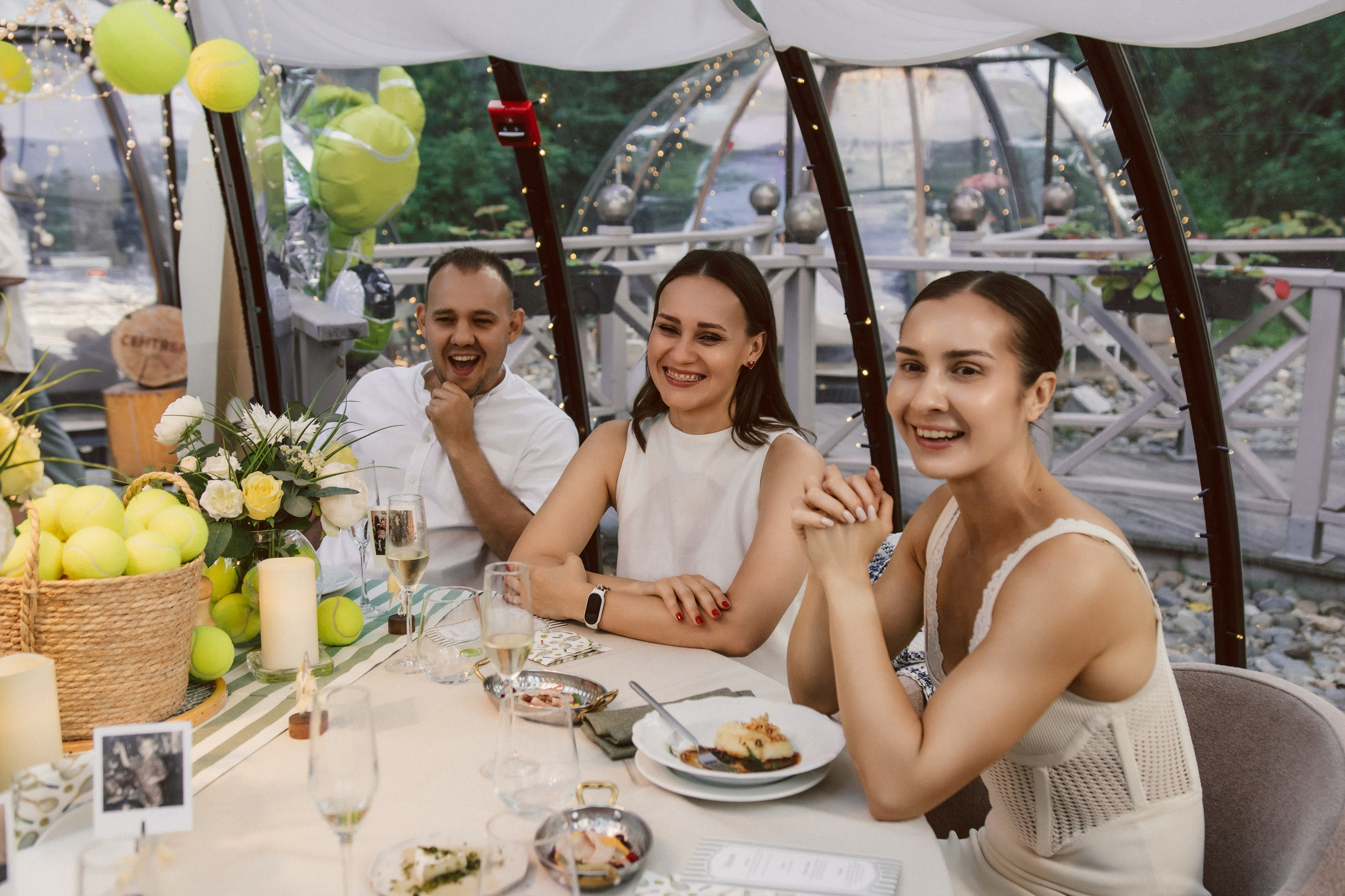 Tennis gender party. Фотограф Новосибирск