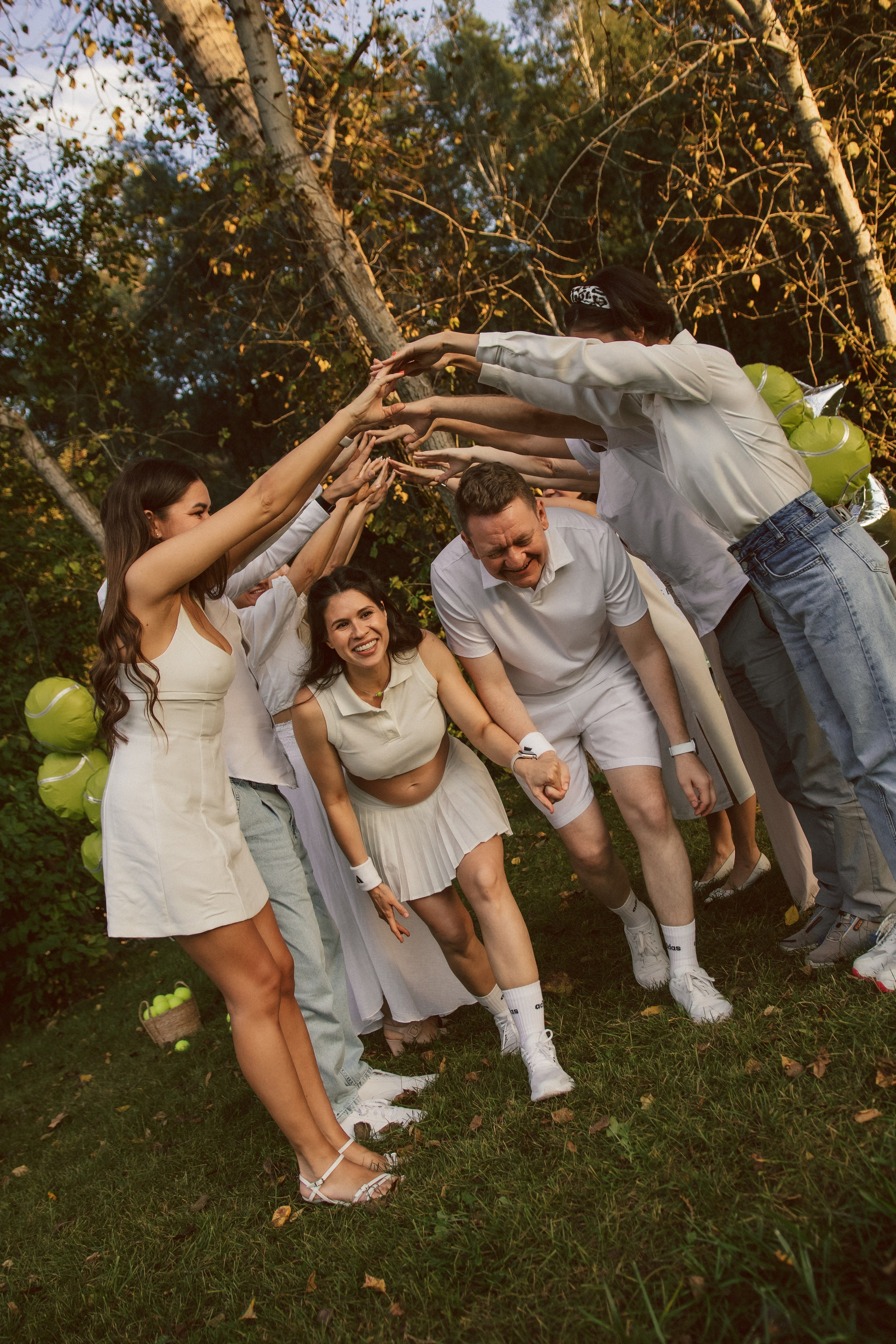 Tennis gender party. Фотограф Новосибирск