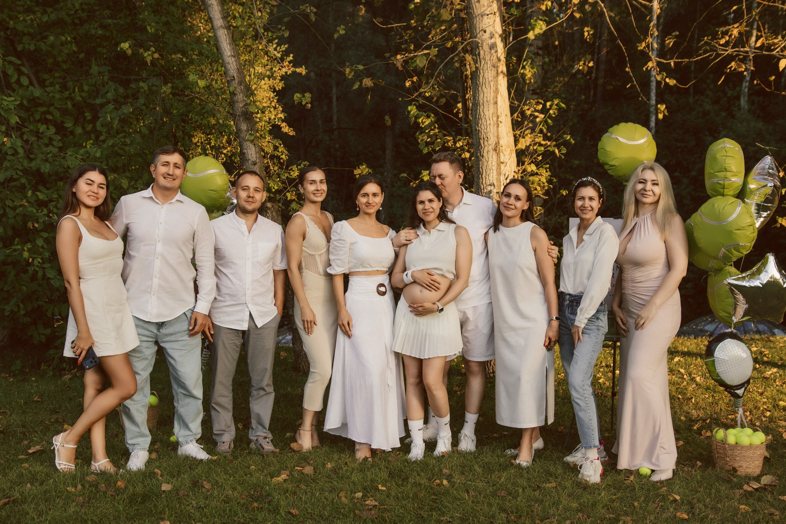 Tennis gender party. Фотограф Новосибирск