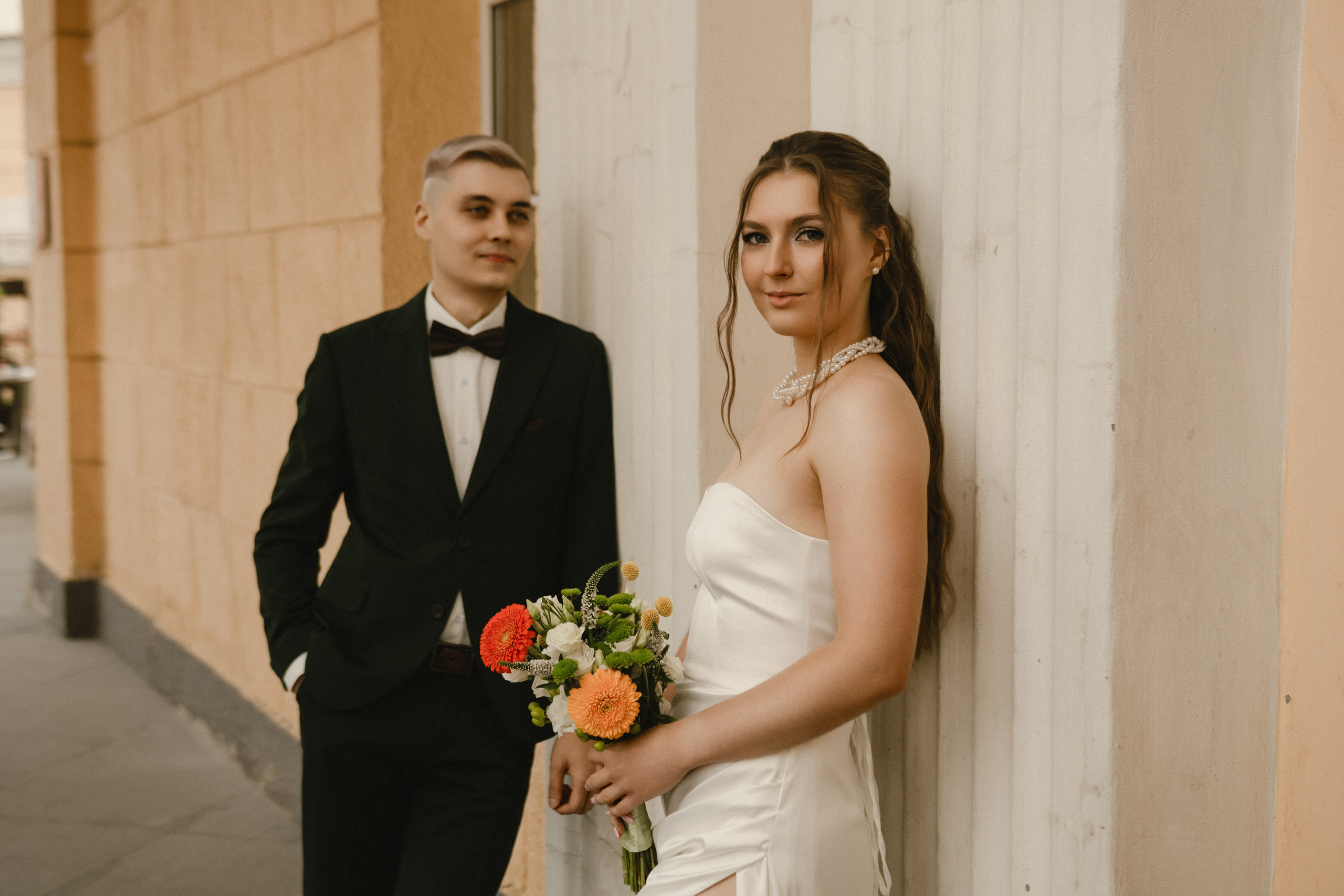 Екатерина и Семен Кинотеатр Победа, Институт на Фрунзе, ЗАГС Центральный. Фотограф Новосибирск