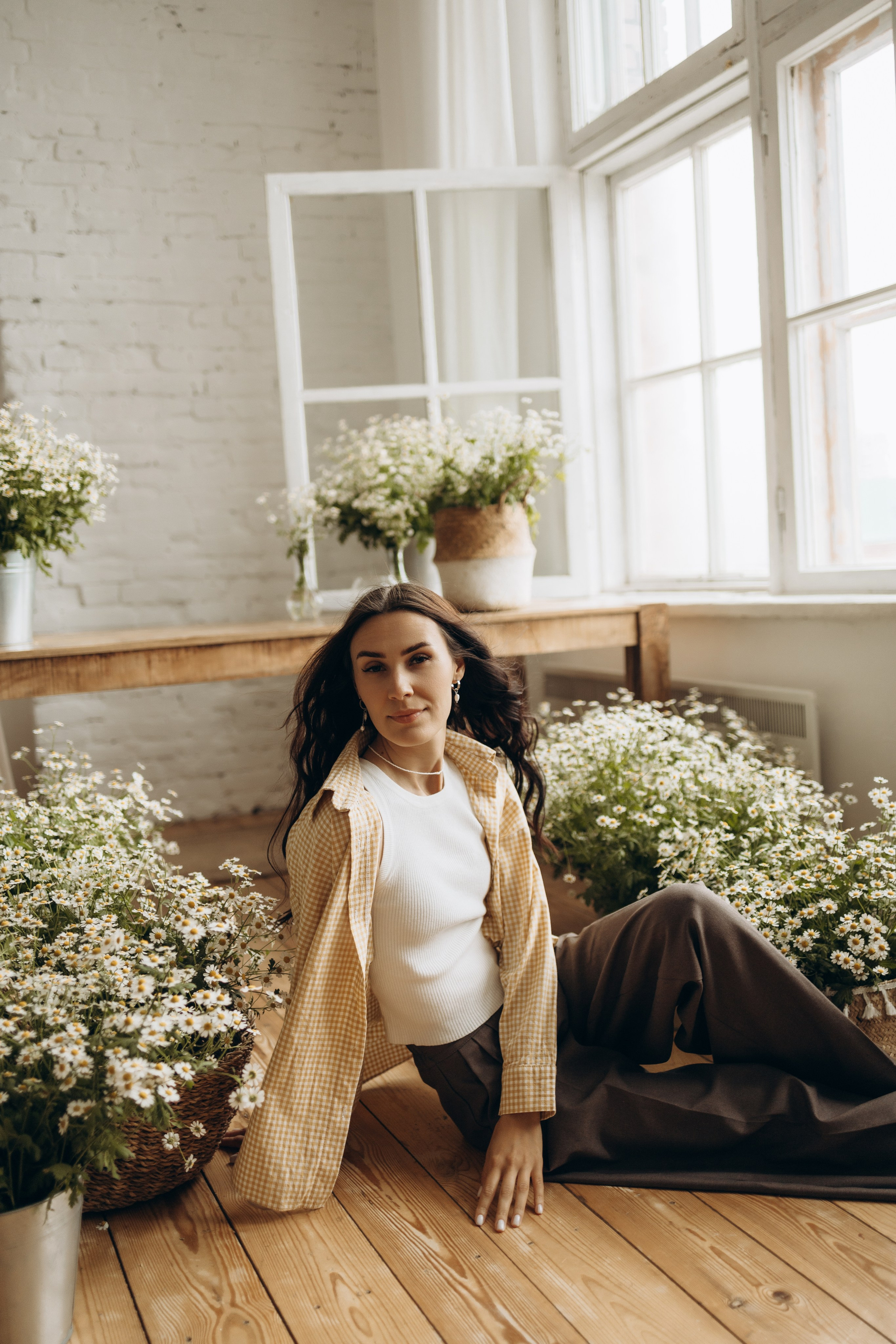 Вика ромашки. Самый теплый фотограф в Краснодаре Рябоконь Ксения