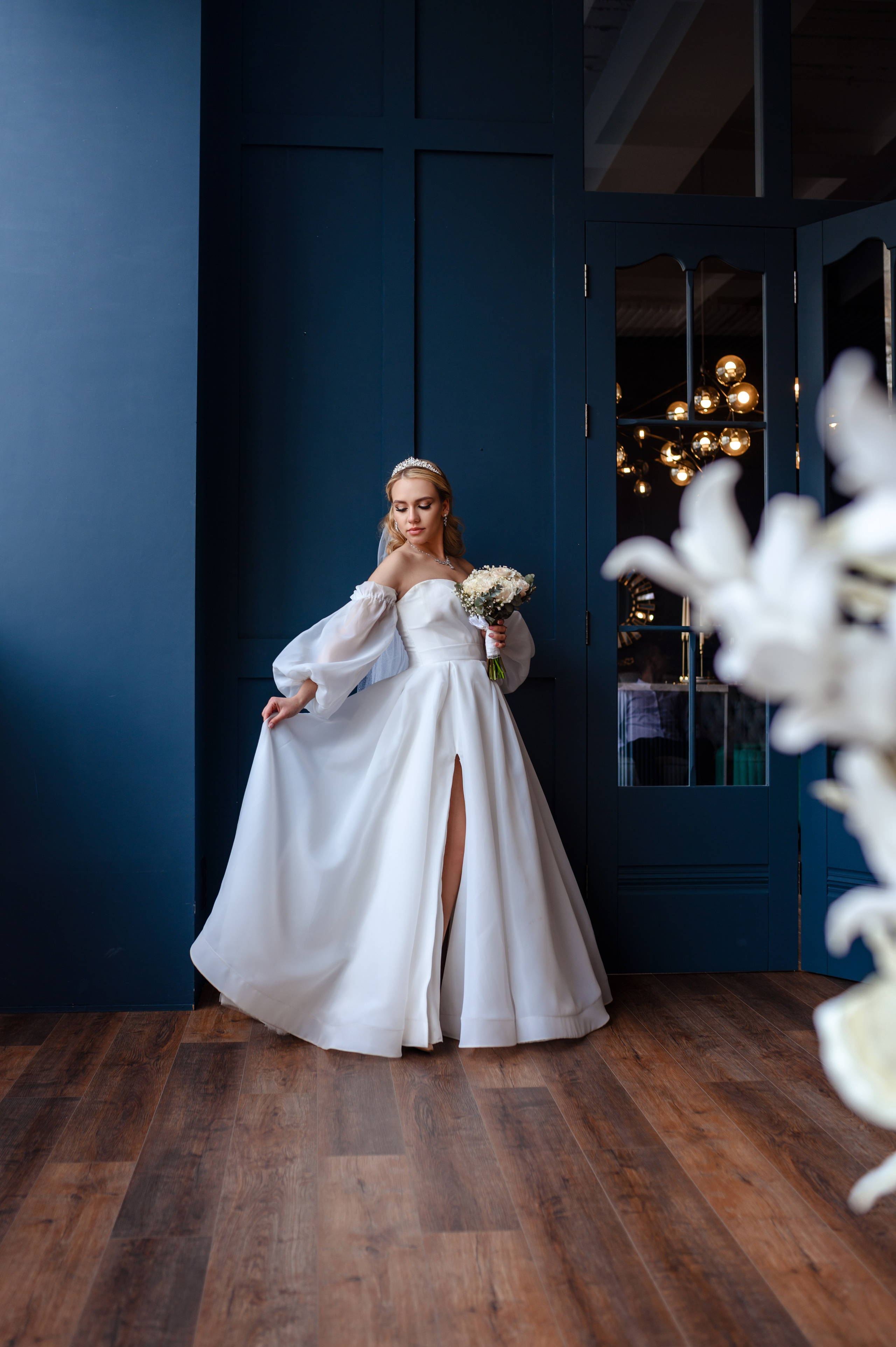 Свадебная фотосессия в фотостудии Аврора зал Эклипс. Семейный и свадебный фотограф в Донецке и Макеевке Дяченко Наталья