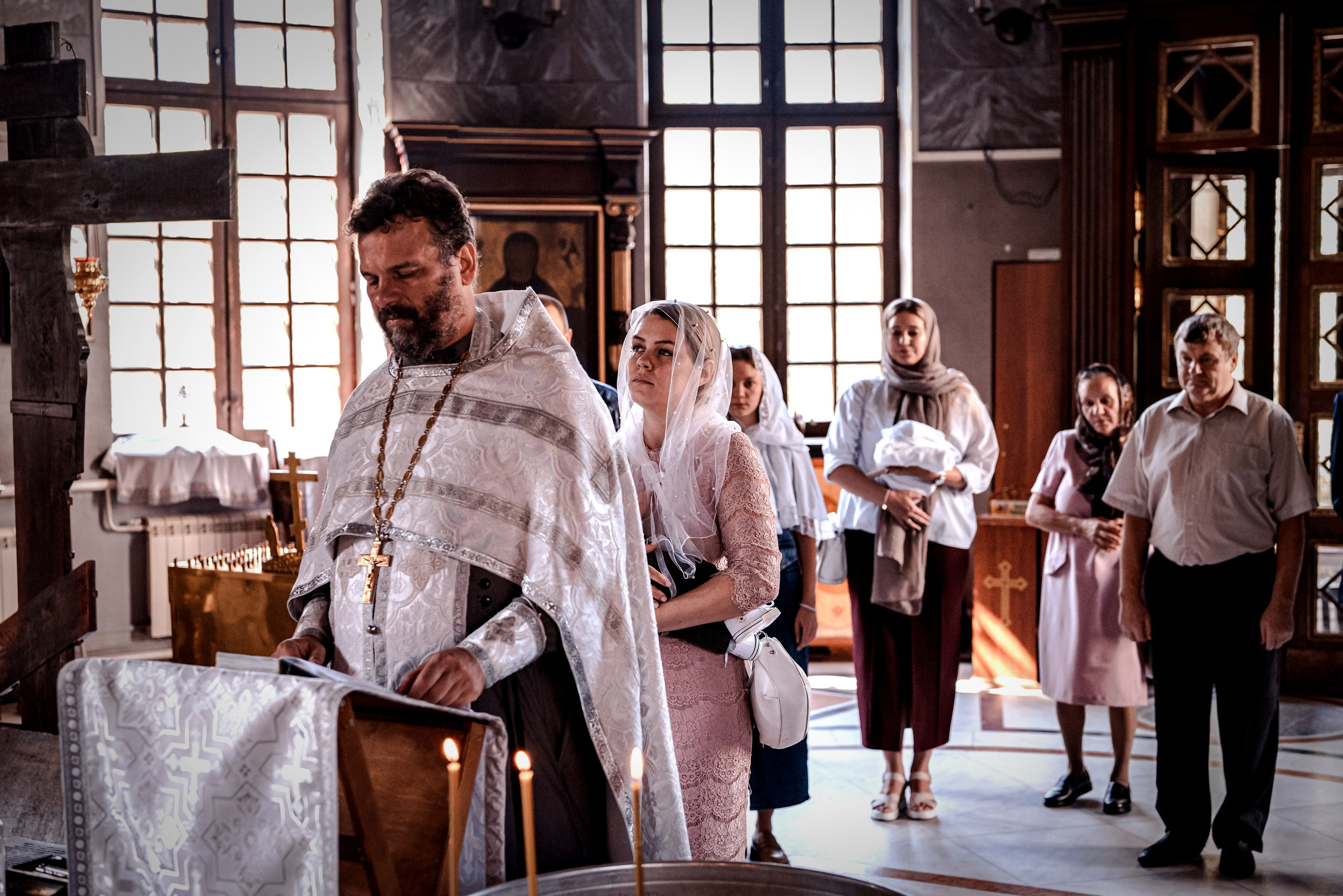 Крещение Екатерина. Семейный и детский фотограф Москва