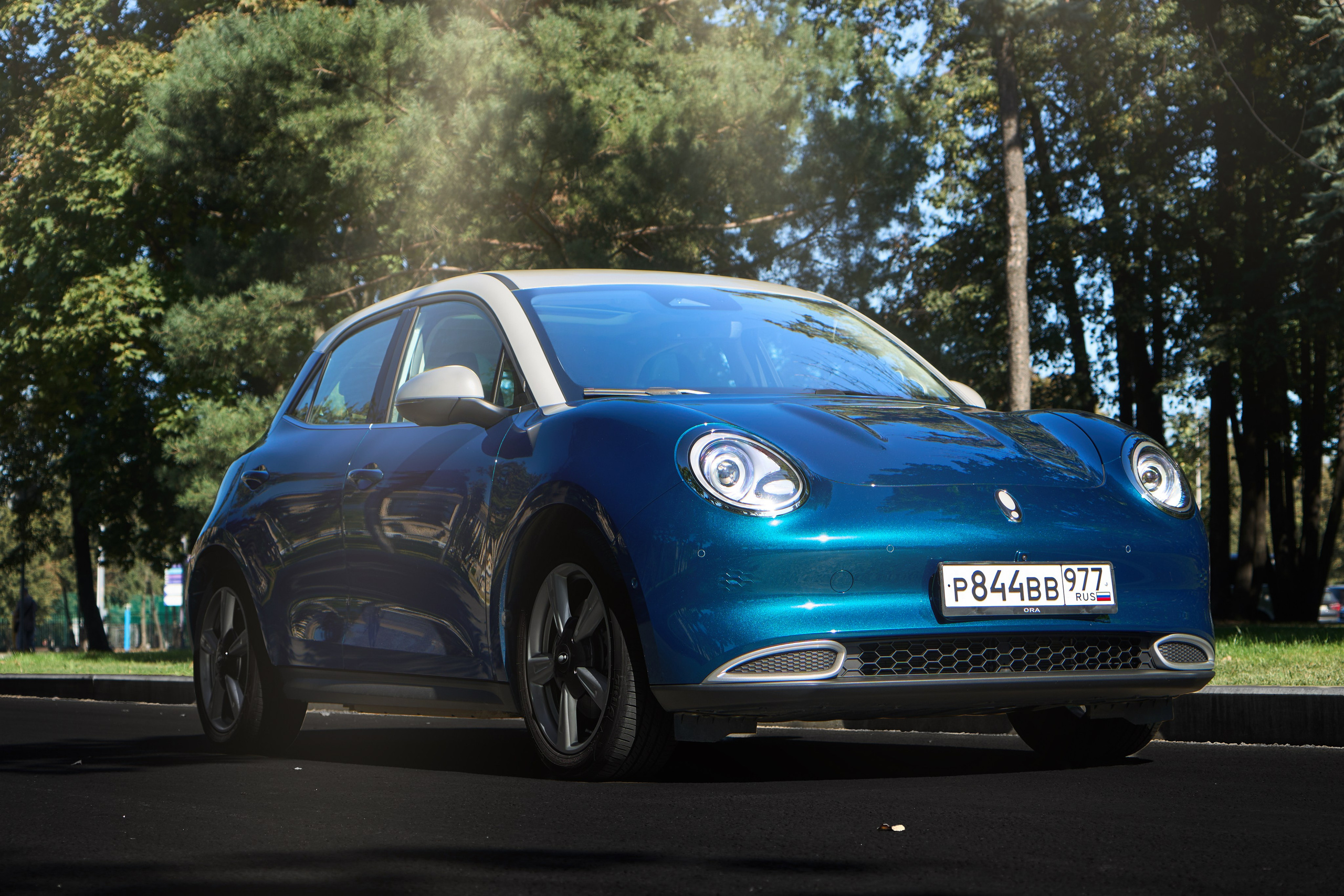 Электромобиль ORA 03. FM Media Сrew. Репортажные фото и видео