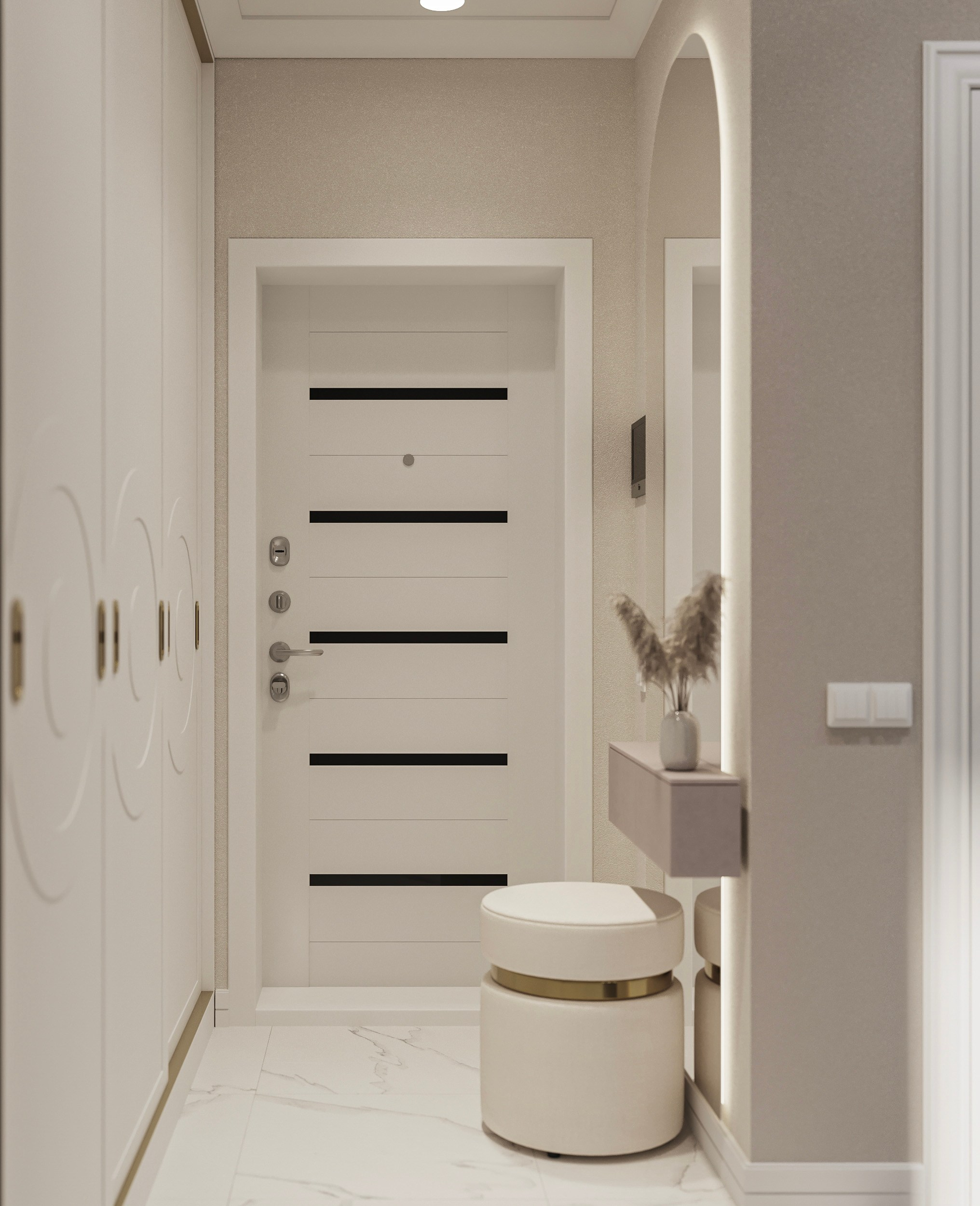 ЖК Державина, 50. Площадь 61 кв. м. Дизайнер интерьера в Новосибирске_Елена Сергеева