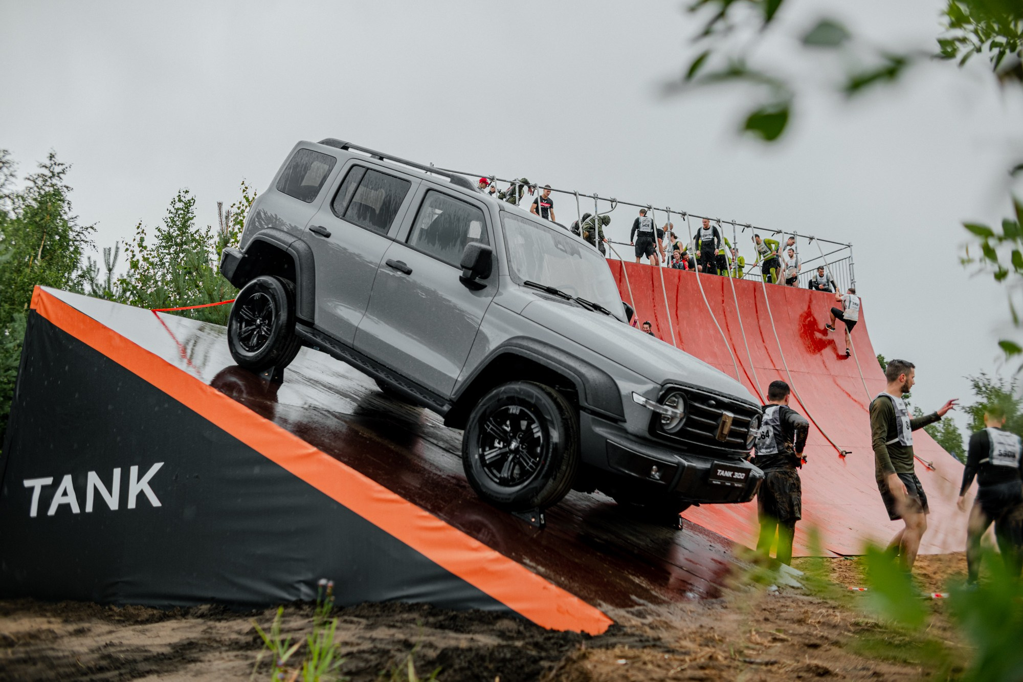 Тест-драйв TANK на Гонке Героев. Night2Day Санкт-Петербург