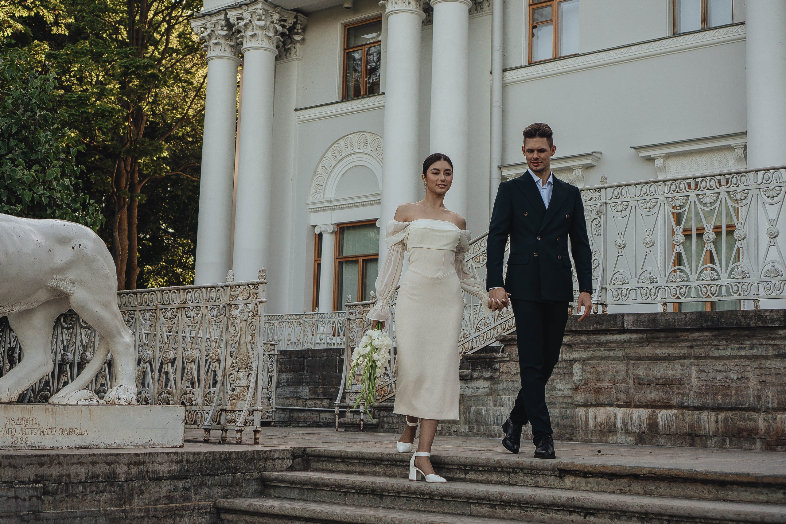 СВАДЕБНАЯ СЬЕМКА НА РАССВЕТЕ НА ЕЛАГИНОМ ОСТОРОВЕ. Профессиональный фотограф, Санкт-Петербург — Виктория Богомолова