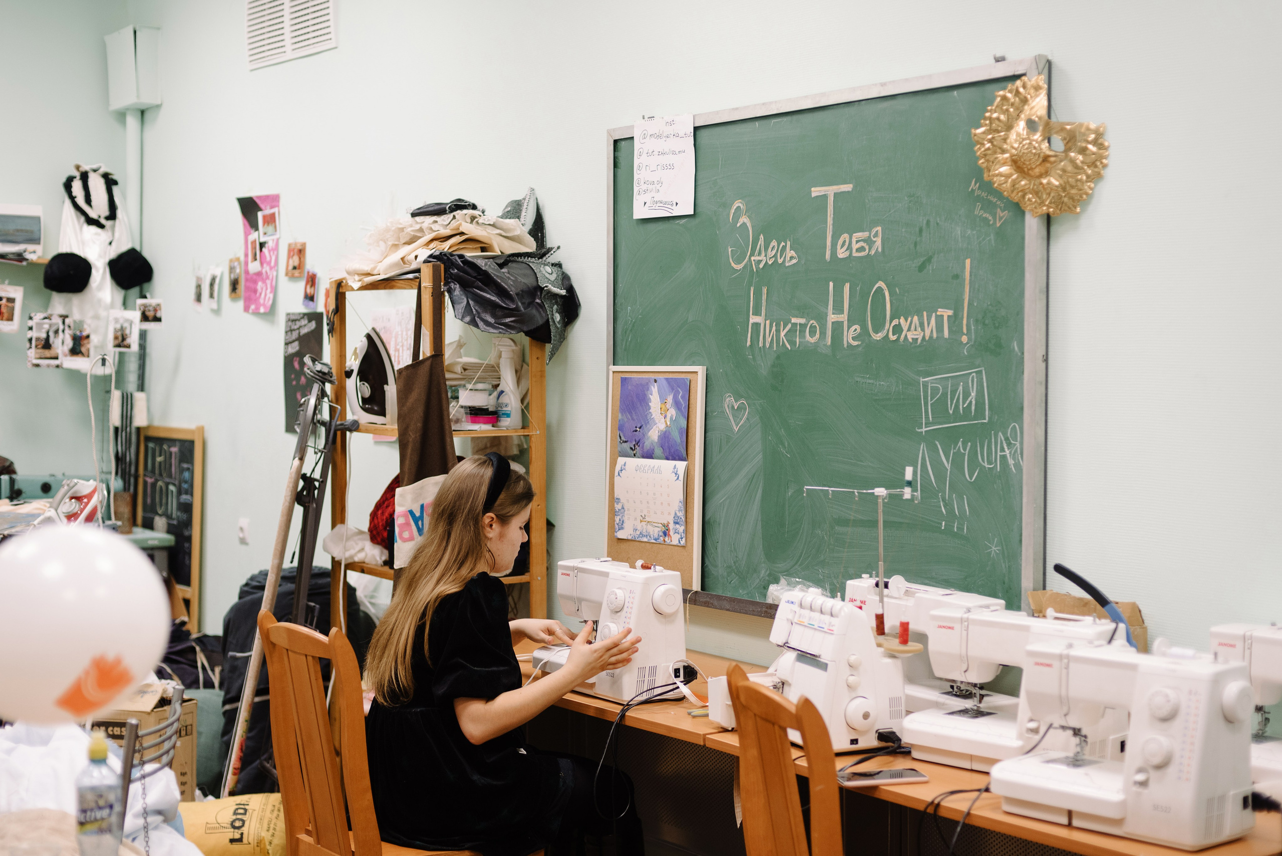ТЮТ. За сценой. Мастерские. Фотограф Алиса Калинина