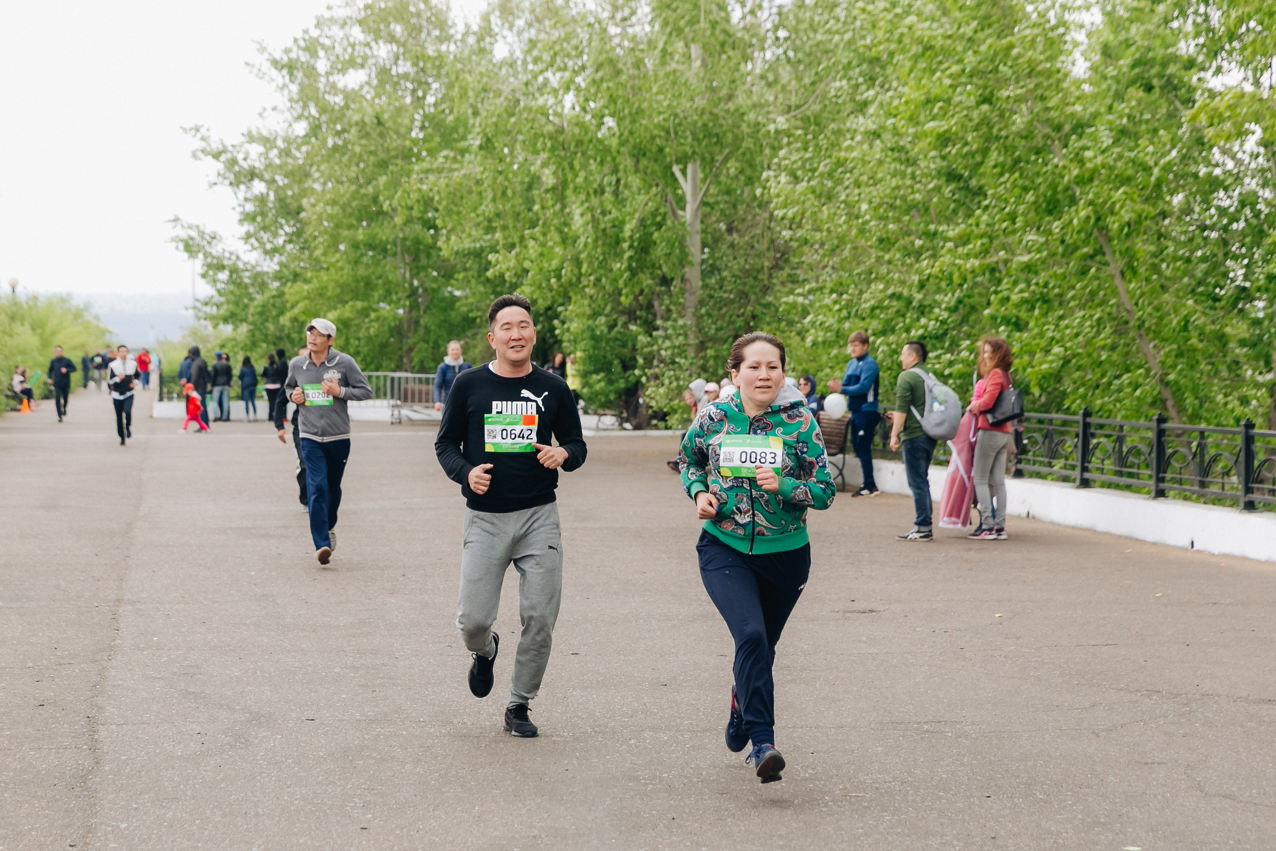 Зеленый марафон Сбербанка. Свадебный и семейный фотограф в Улан-Удэ