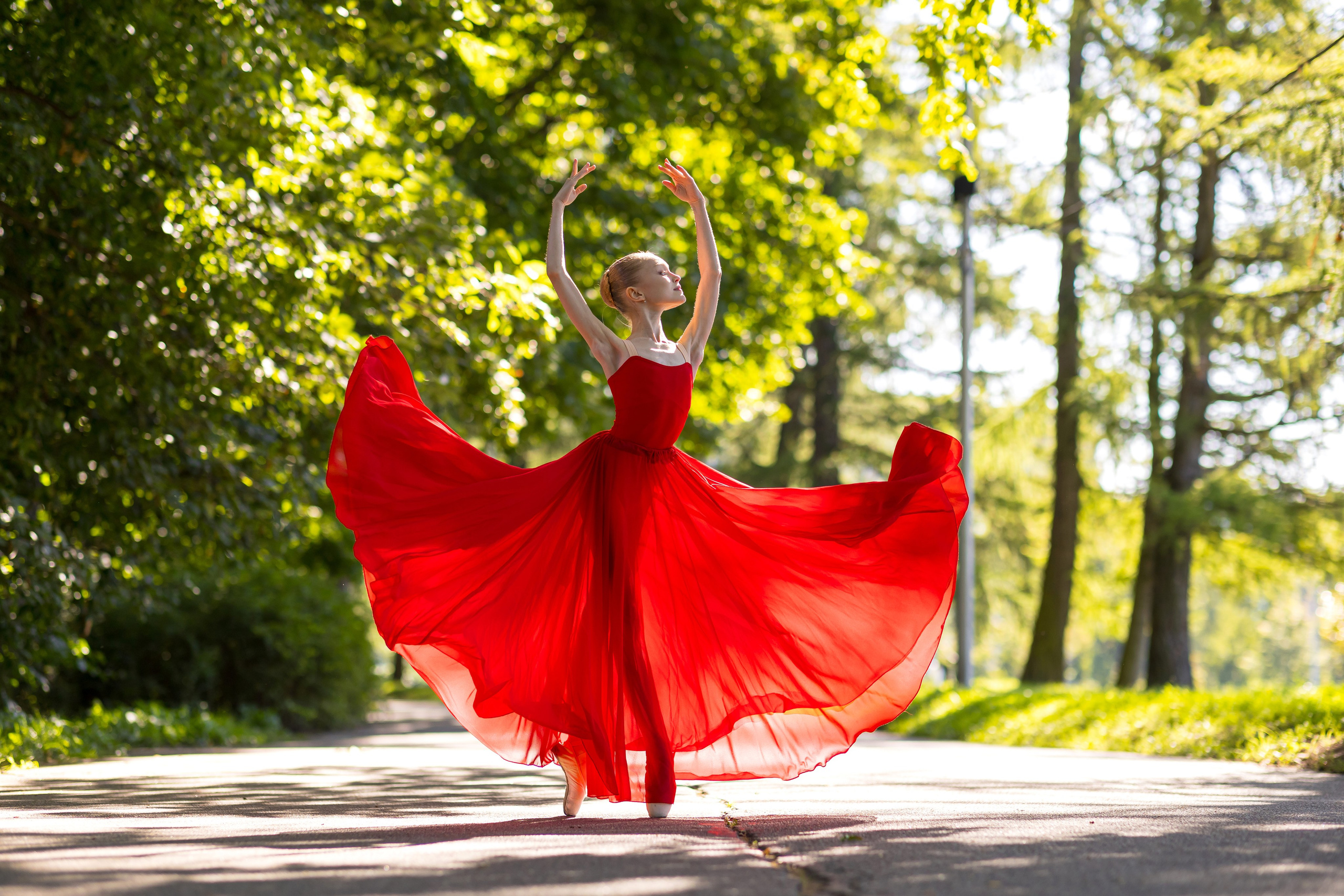 Балетная съёмка на улице. Балетный фотограф Алина Ханько — Душа Балета