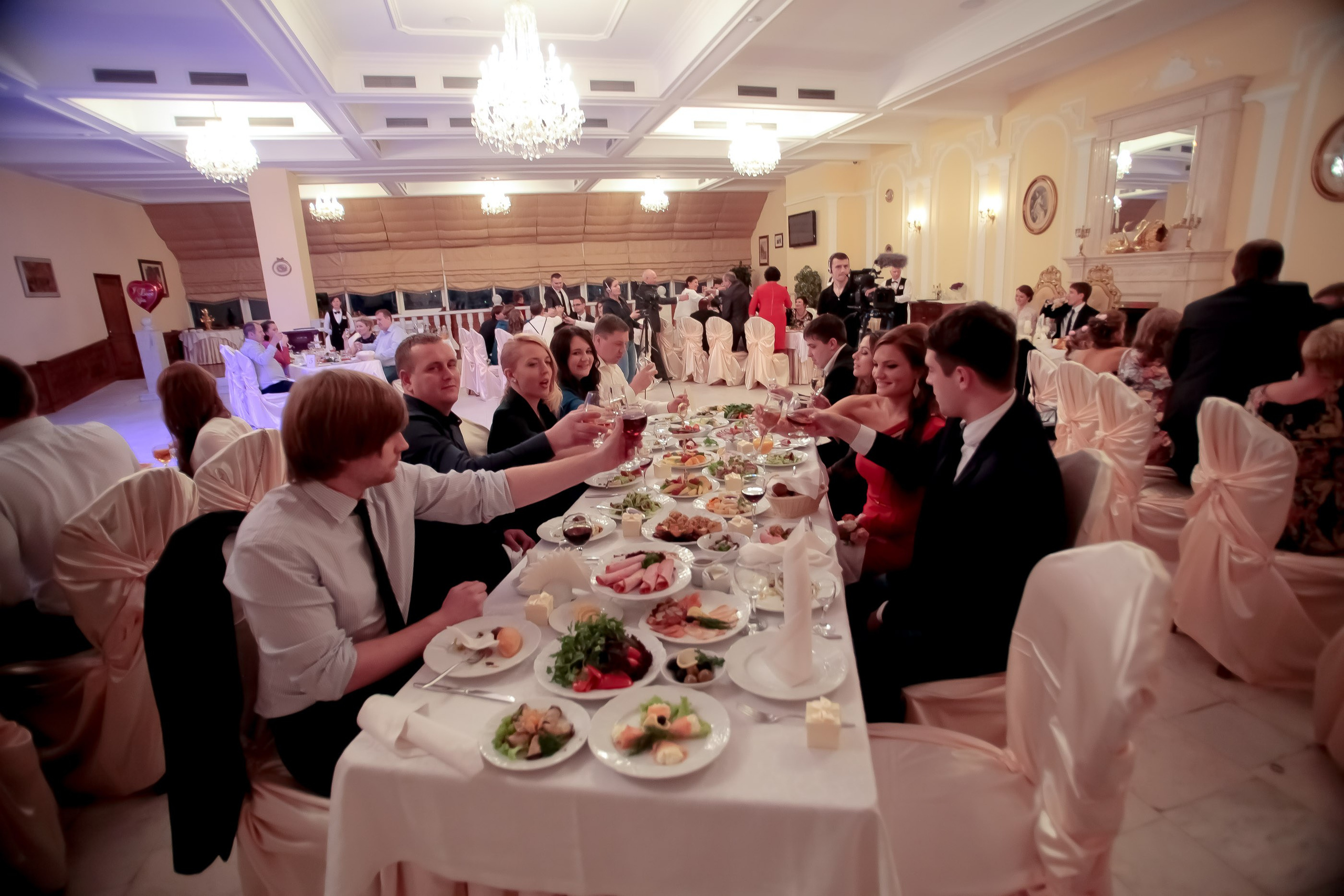Банкет/Banquet. Максим Матвийченко и Виктория Басова профессионалы своего дела