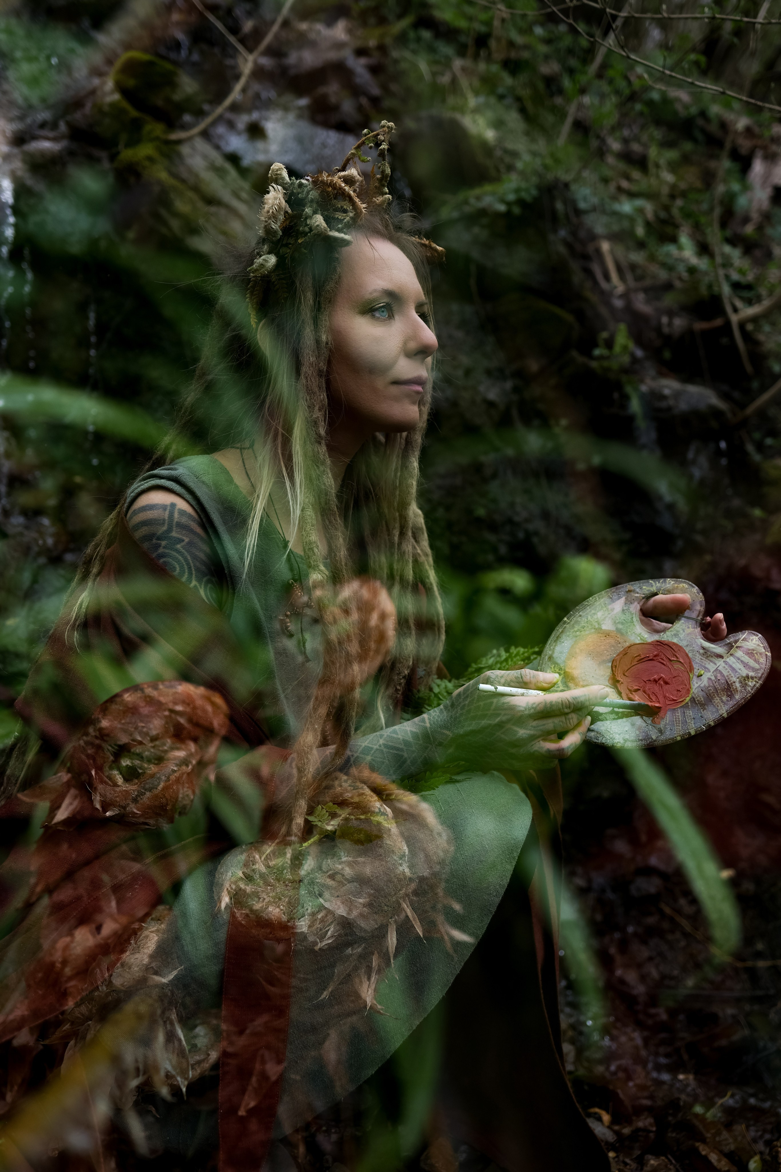 Индивидуальная фотосессия для художницы Вероники Самариной