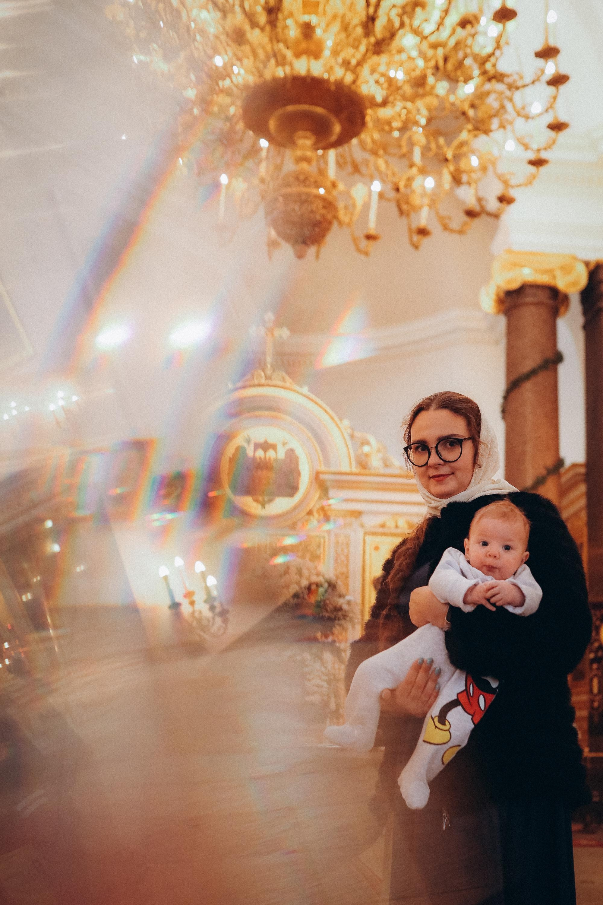 Крестины. Семейный фотограф и фотограф новорожденных в Санкт-Петербурге Алевтина