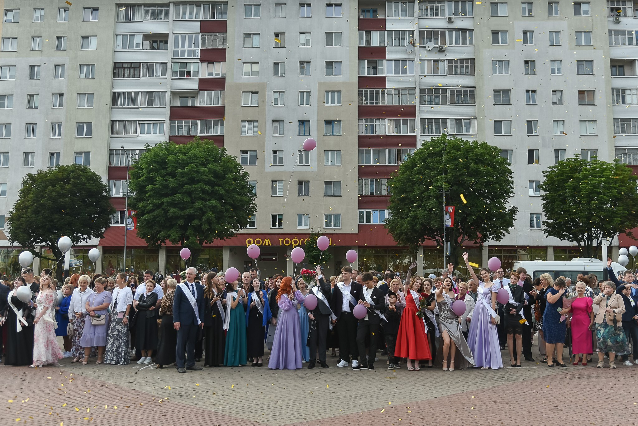 Выпускной 11 кл (до банкета). Фотограф Олег Юршевич Солигорск Минск
