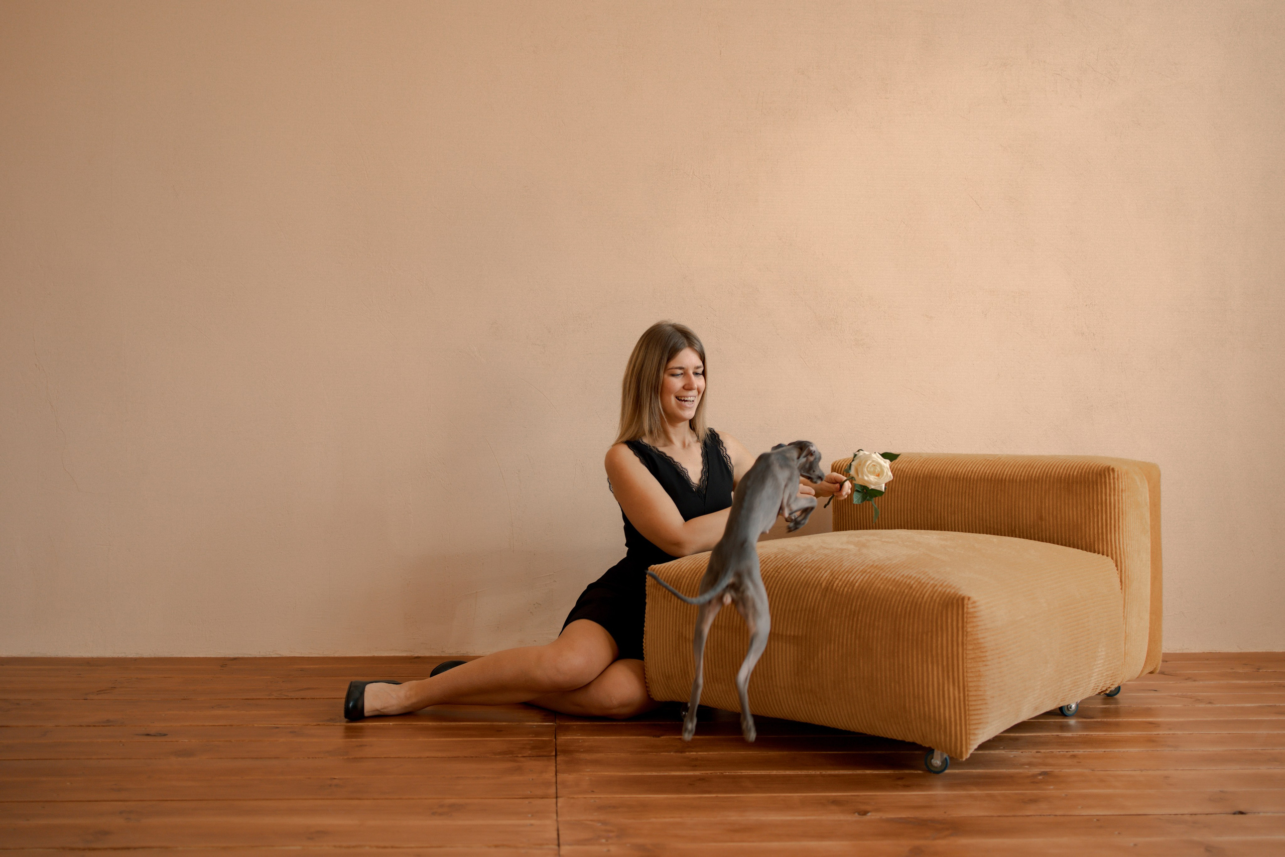 Ксюша и Луна. Фотограф — Анималист | Санкт-Петербург