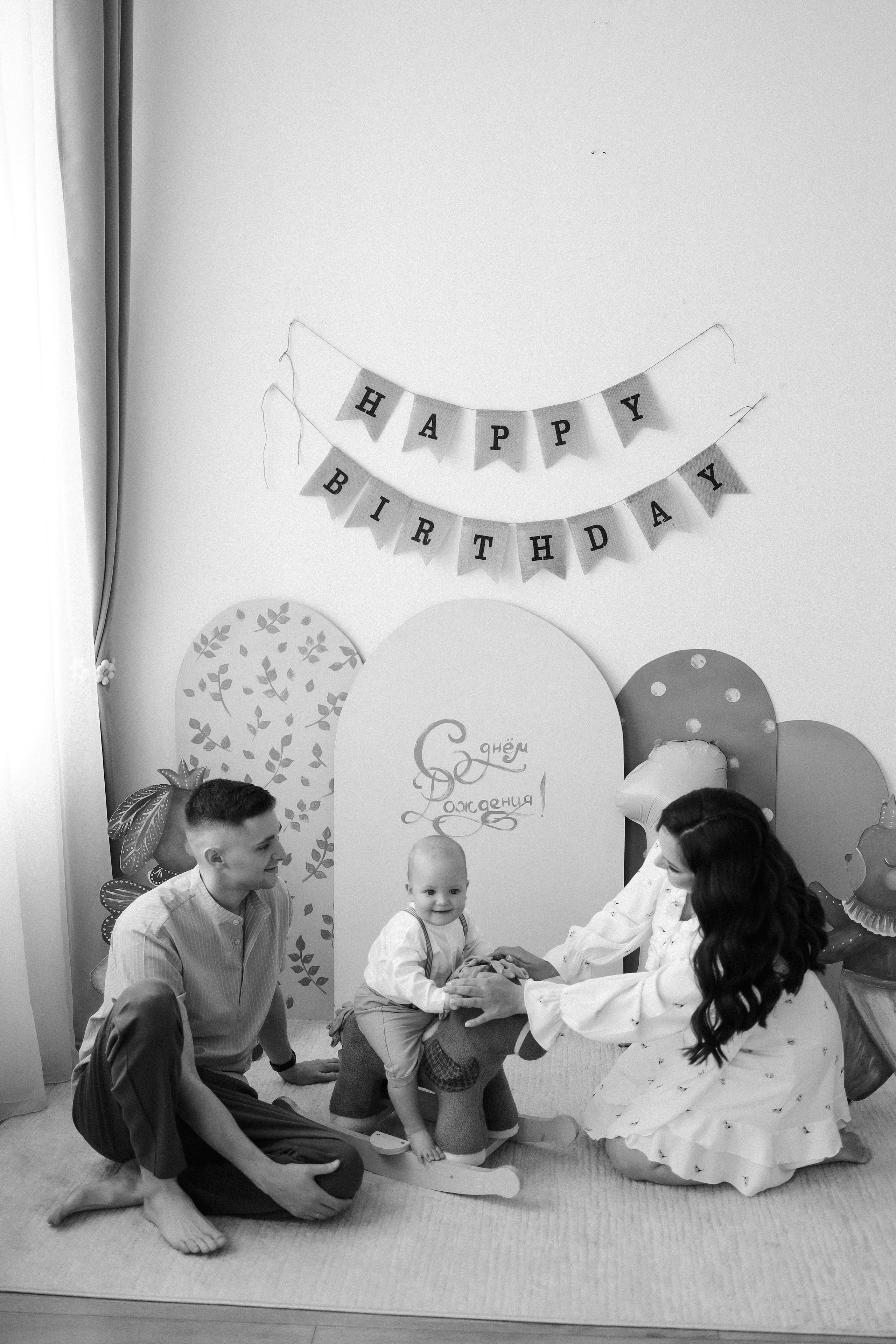 Годик Савелия. Семейный и lovestory фотограф в Москве Светлана Коняхина