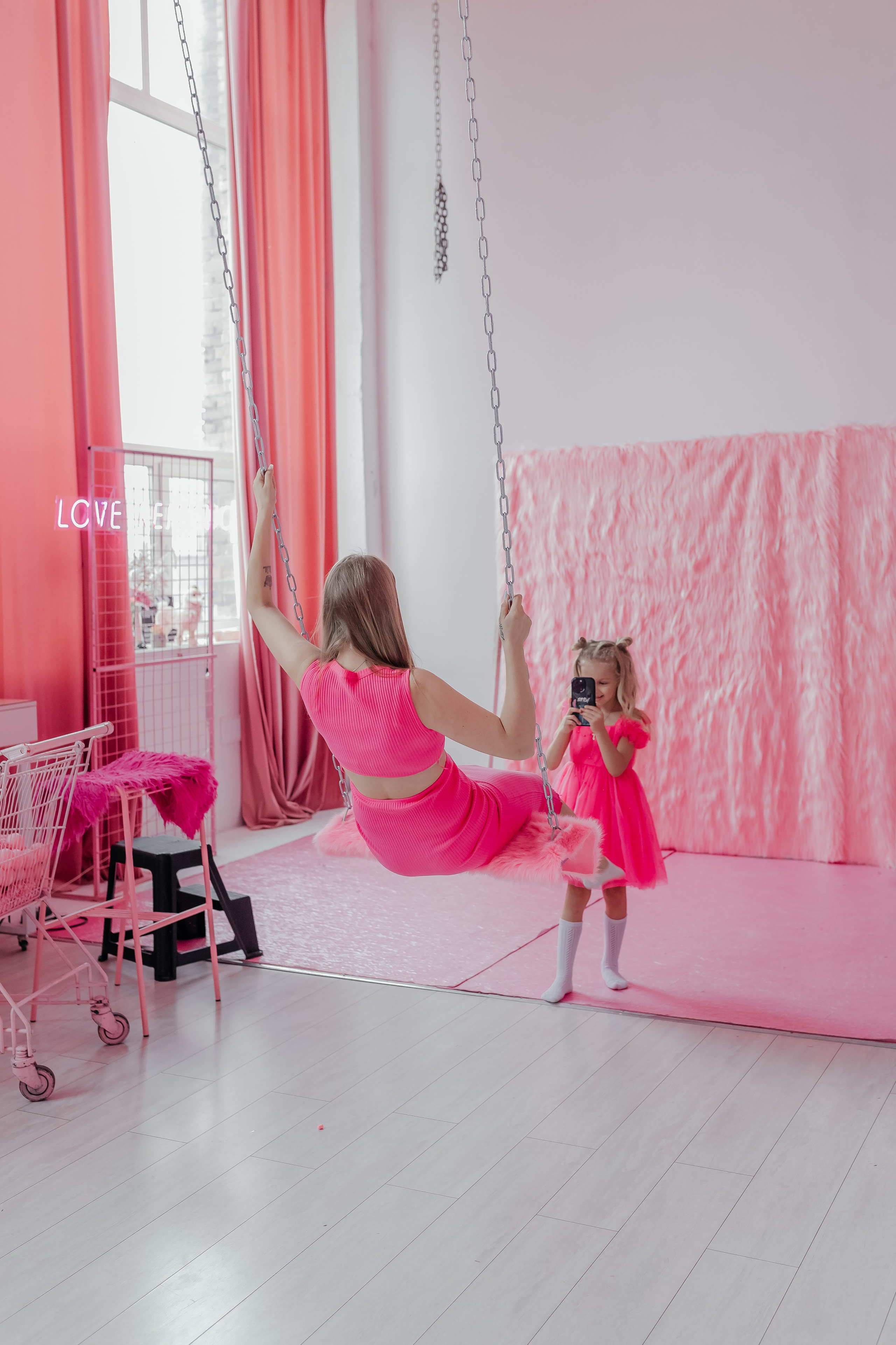 Люба, Маша, Василиса. Семейный и домашний фотограф в Москве и МО Королева Валерия