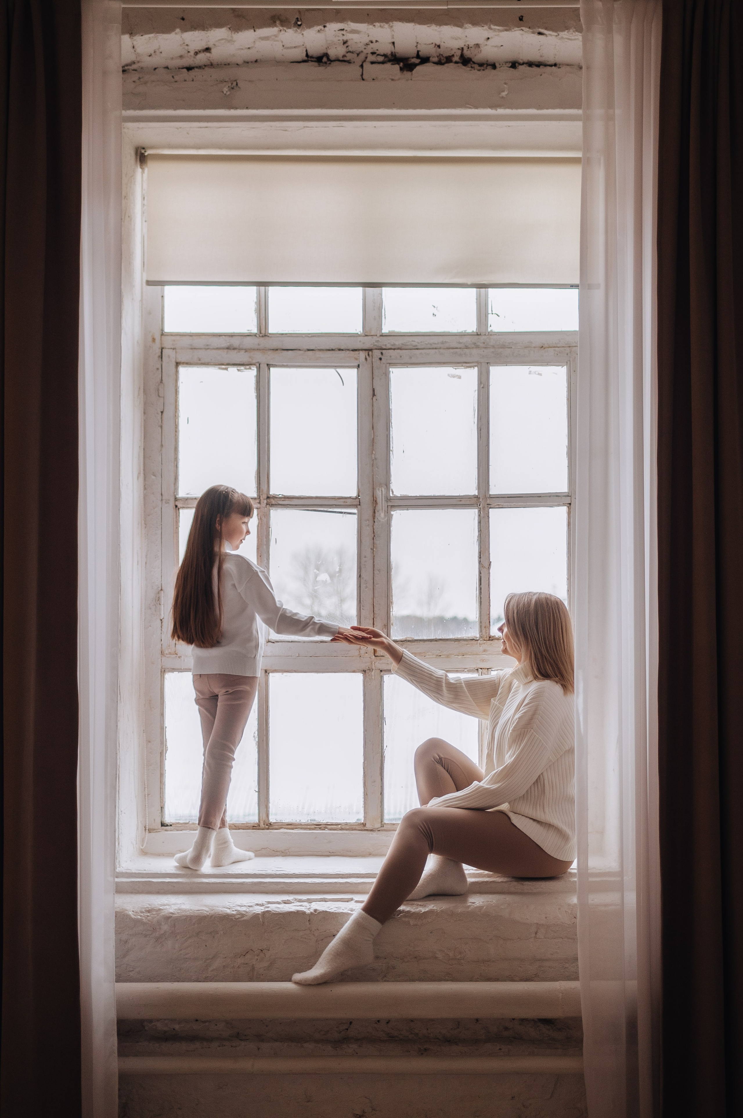 Фотосессия мамы и дочки. Автор: Таня Яблочкина