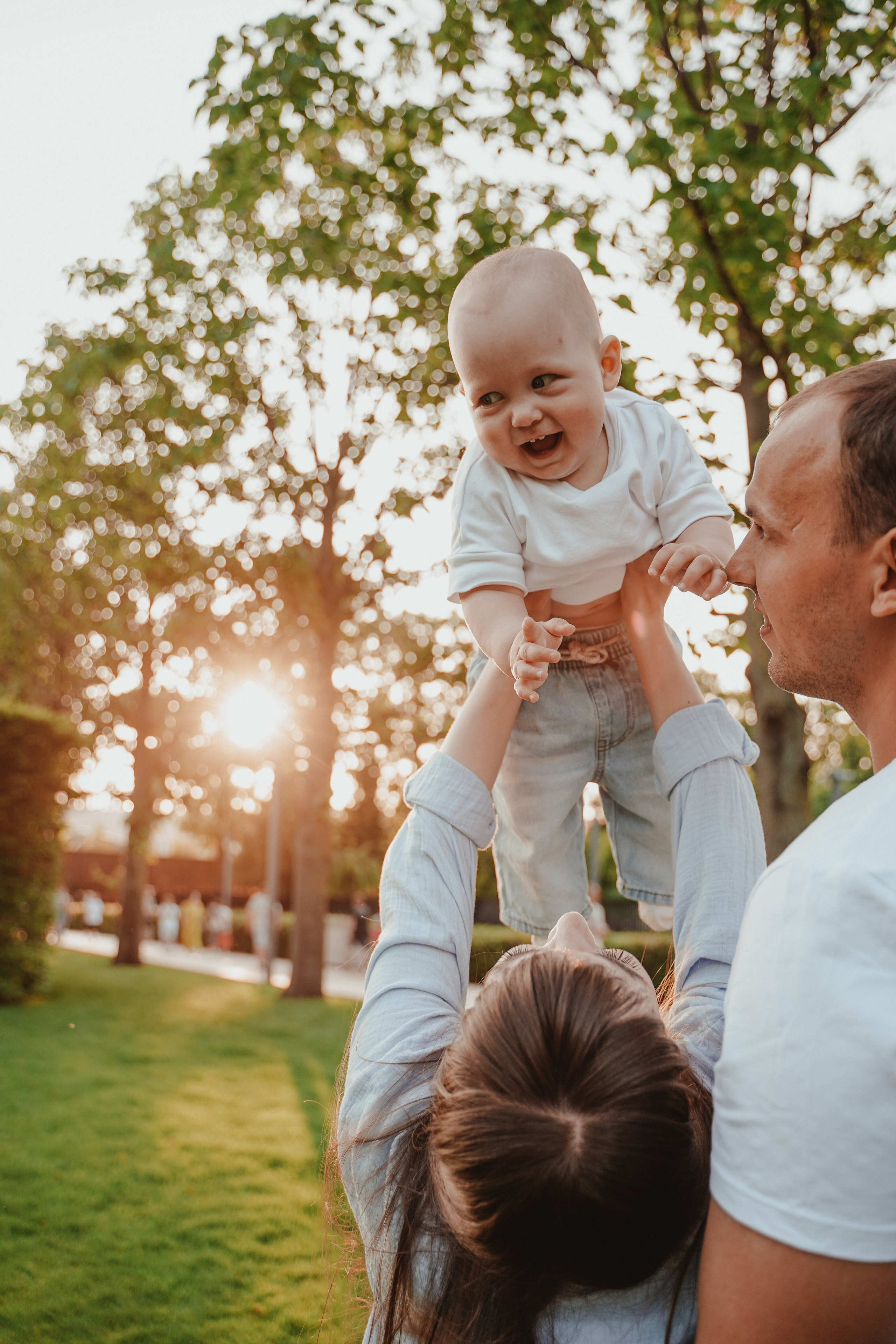 Семейная фотосессия в парке Галицкого. Семейный и женский фотограф в Краснодаре Анастасия Приймак