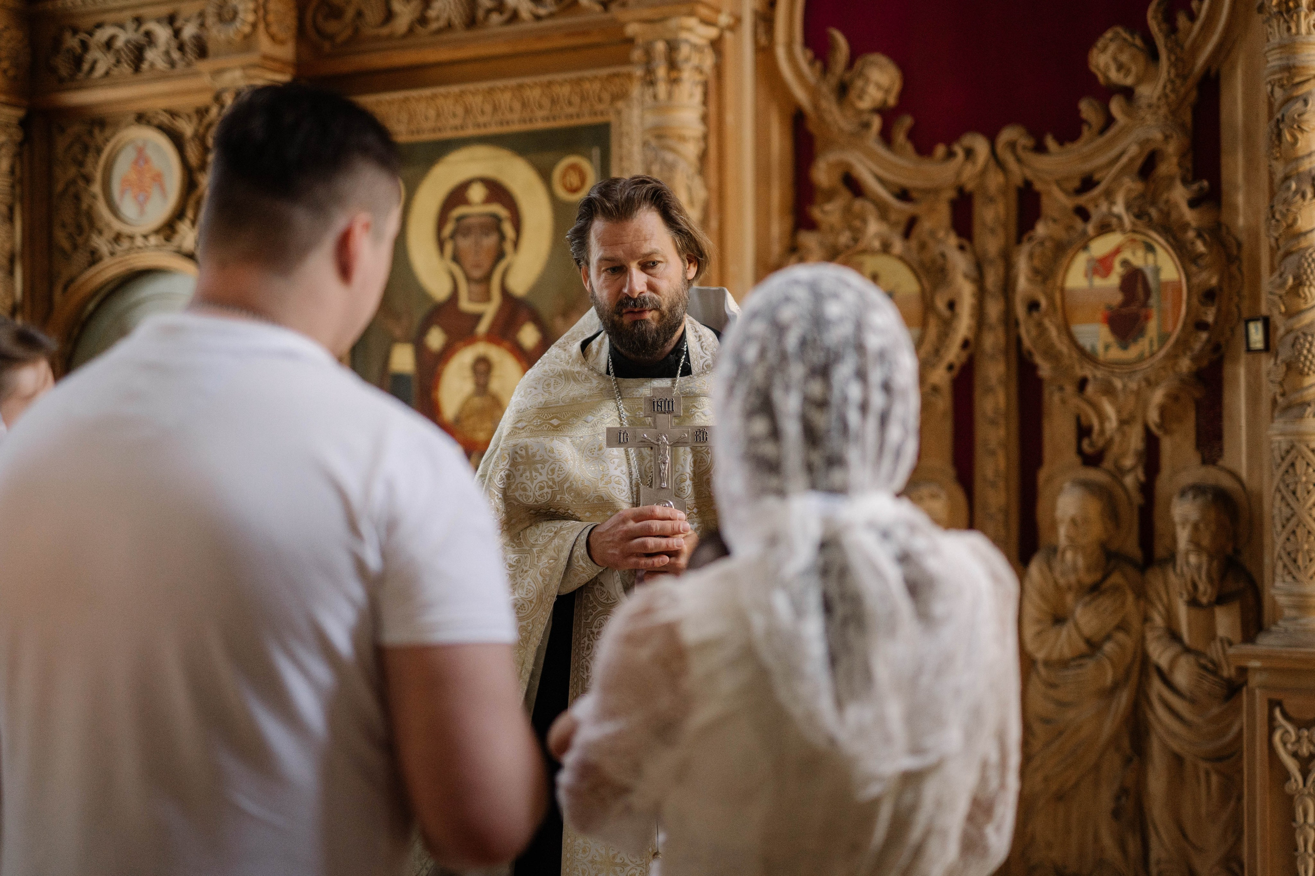 Крещение Мирона. Свадебный и семейный фотограф в Калуге Анна Киреева