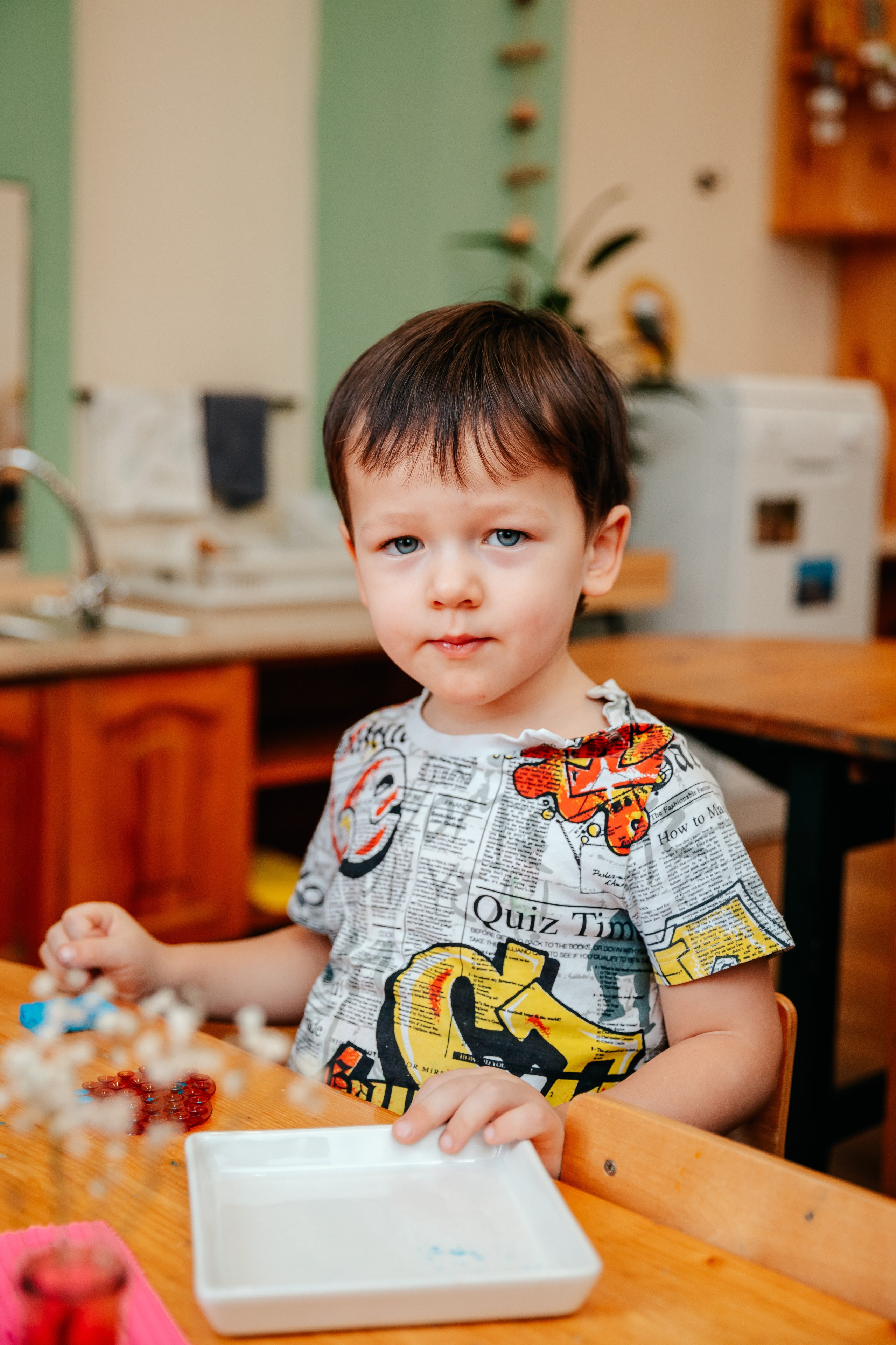 8 марта в Монтессори-саду. Семейный lifestyle фотограф в Санкт-Петербурге Людмила Пахомова