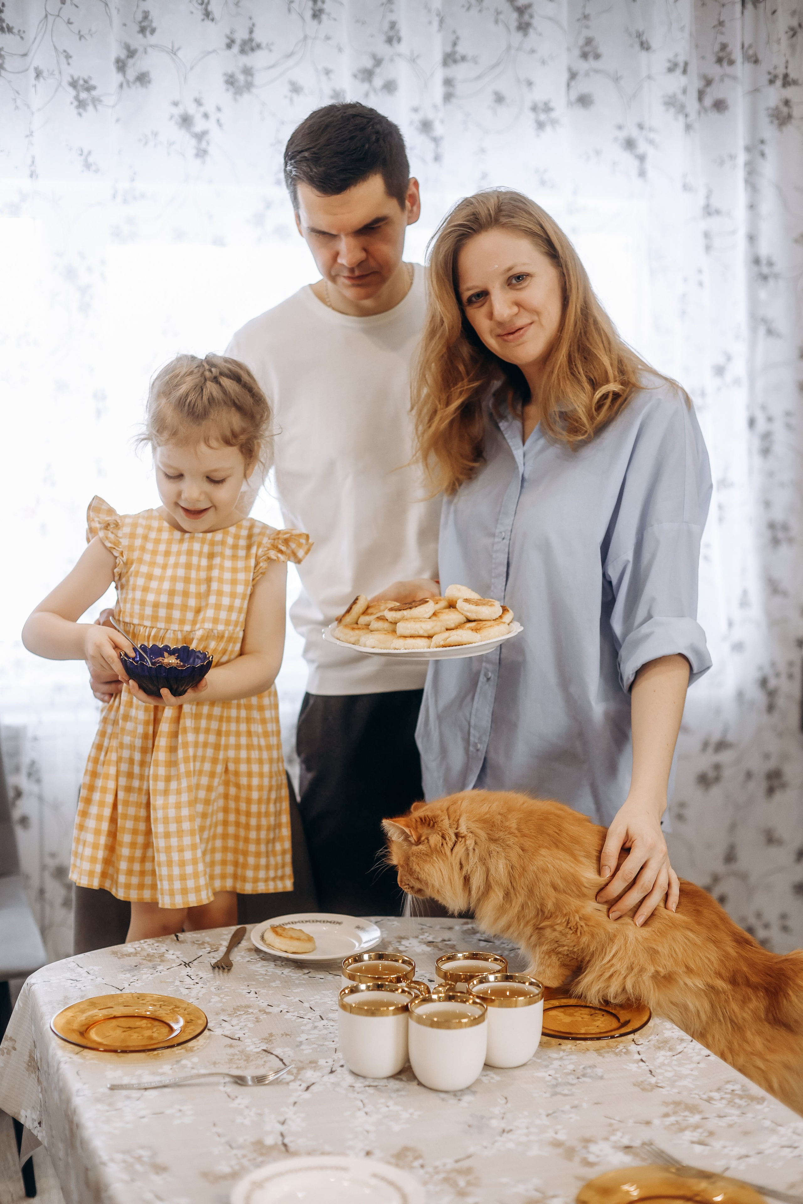 В гостях у Лидии Петровны. Утренние сырники. Детский и Семейный фотограф Елена Карпушина