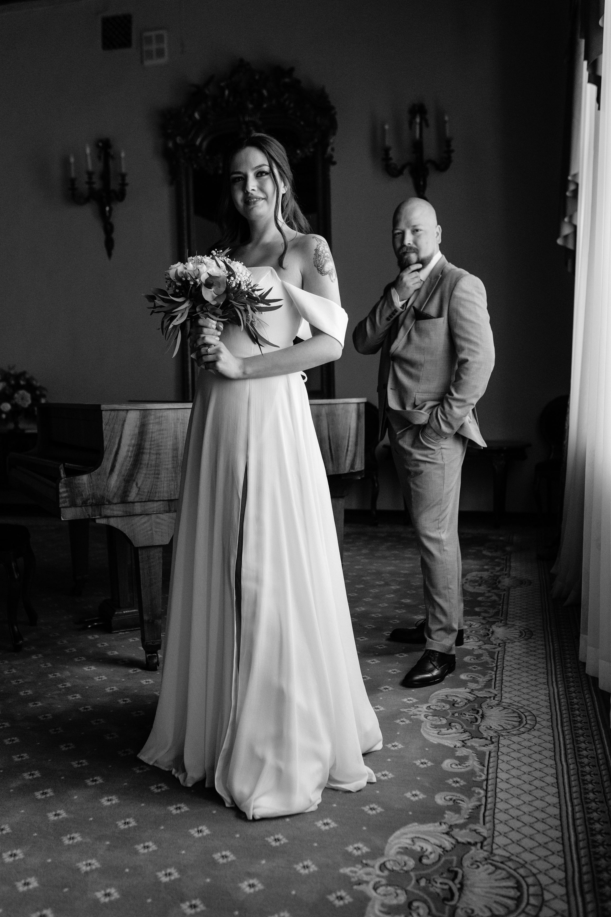 Два образа на этих снимках. Свадебный фотограф СПБ