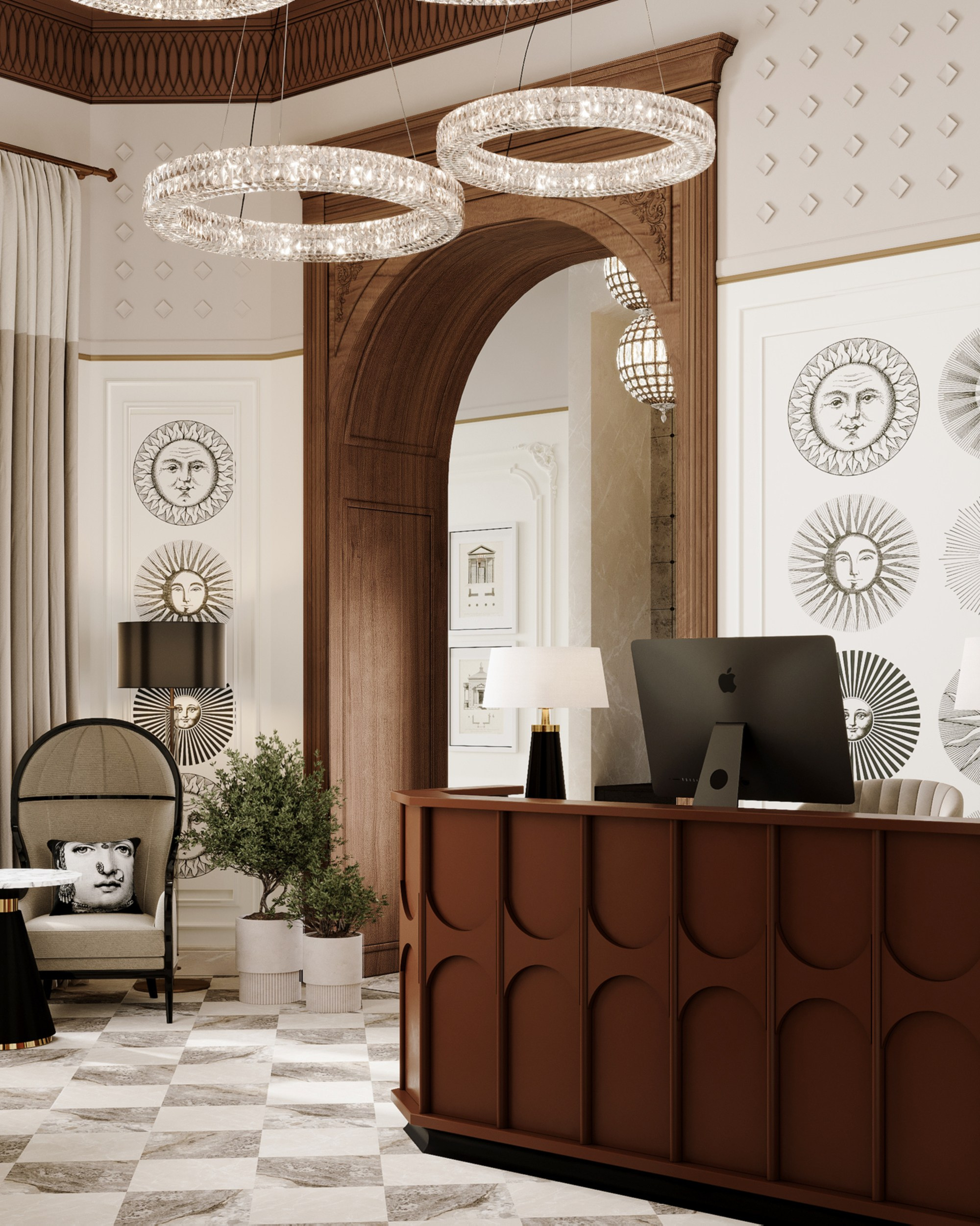 Hotel complex | castle 2nd floor | 2024. 3D Визуализатор Великородная Виктория