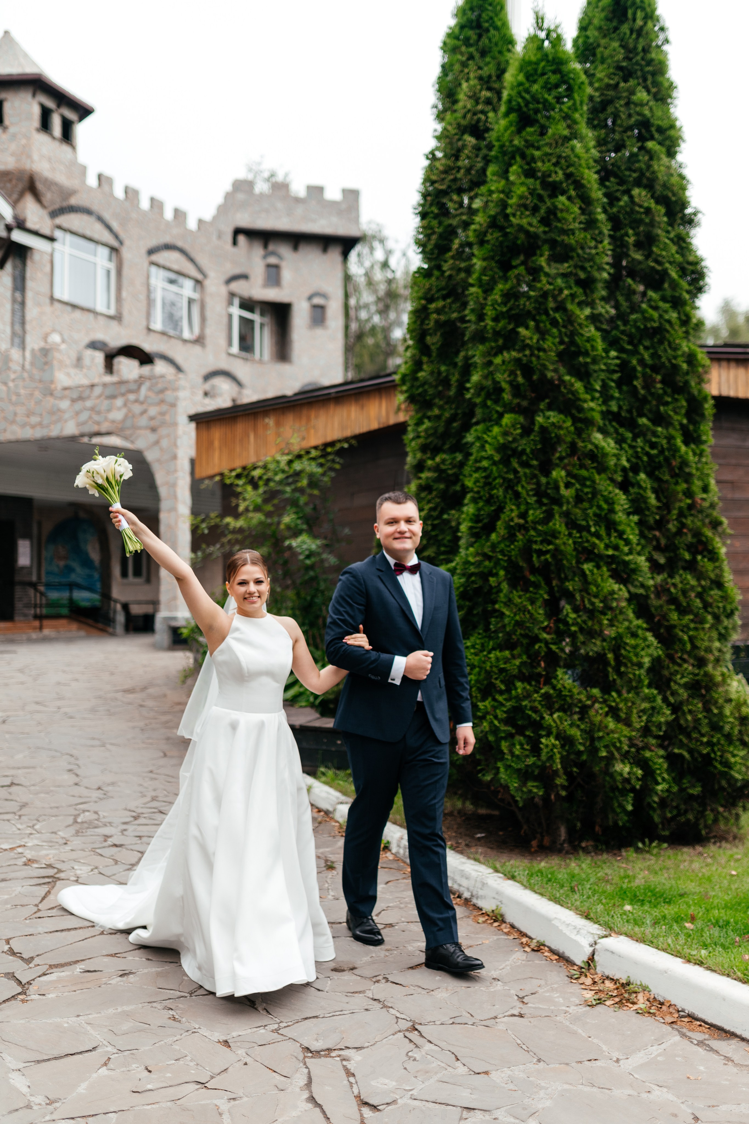 Свадебная фотосессия Ирины и Юрия Домодедово. Свадебный и индивидуальный фотограф Никита Роут | Москва