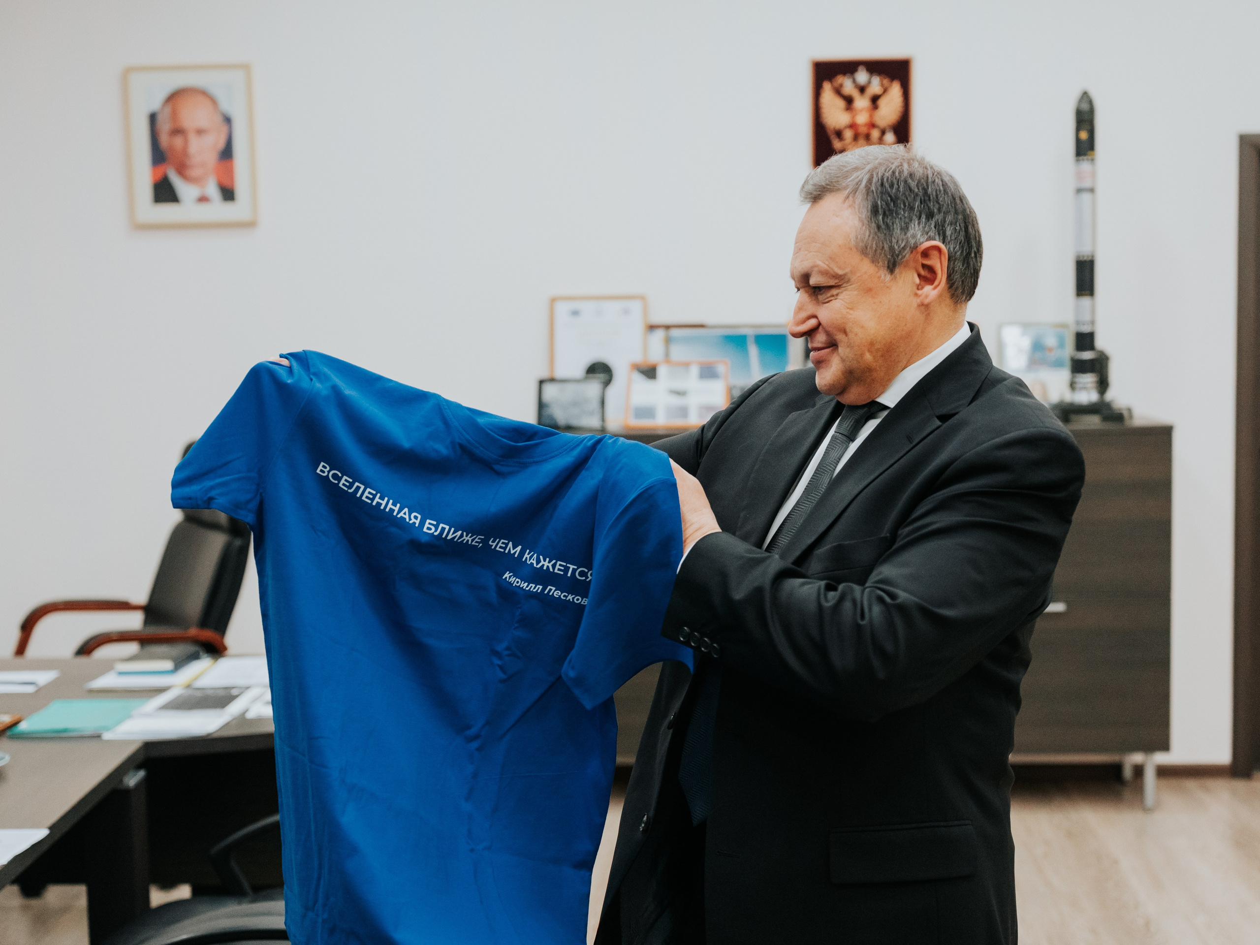 Визит космонавта Кирилла Пескова в СибГУ им. М. Ф. Решетнёва. Репортажный фотограф Красноярск