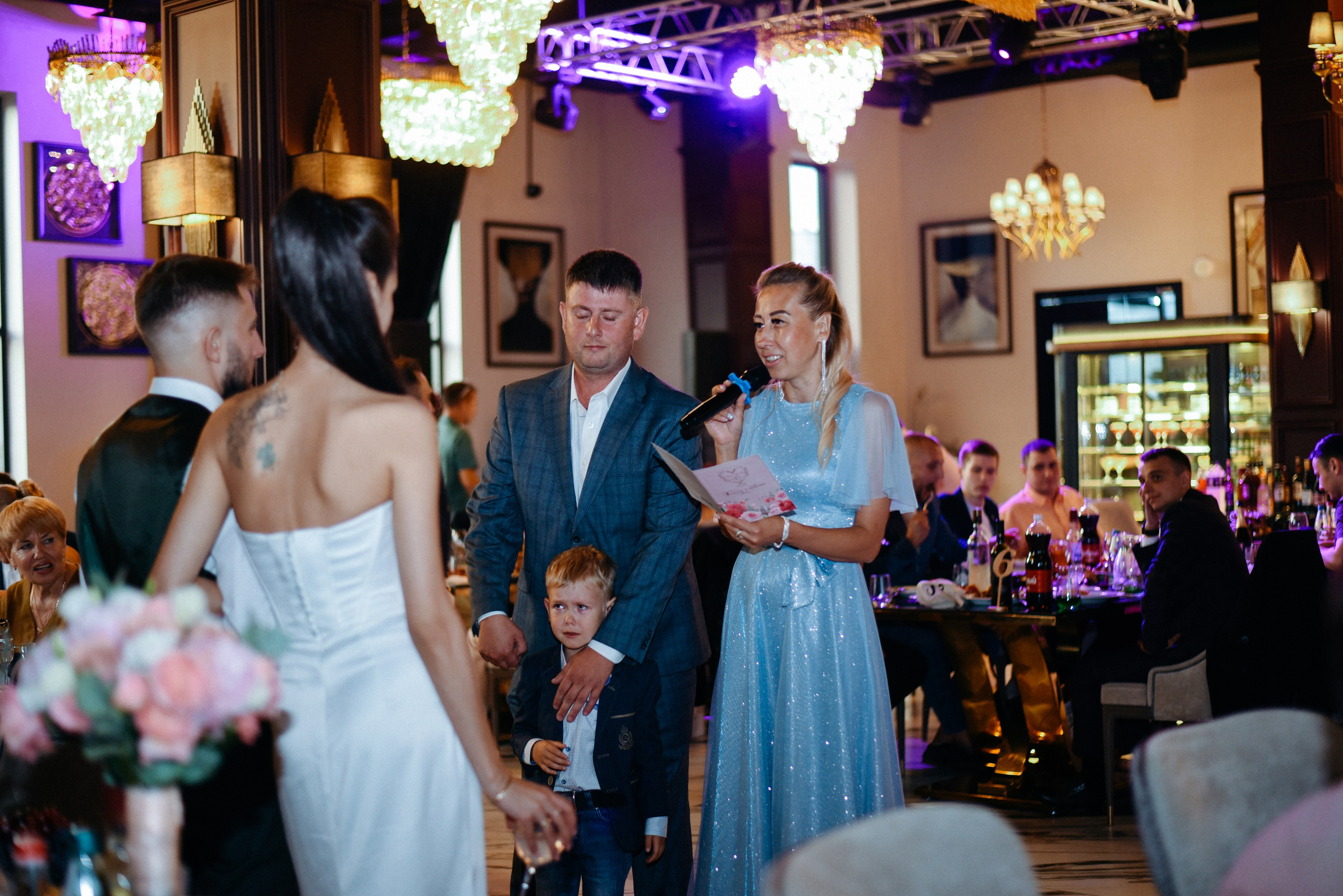 Виктор и Ангелина Банкет на 100 гостей Ресторан Segreto. Фотограф Лола Волна, город Москва