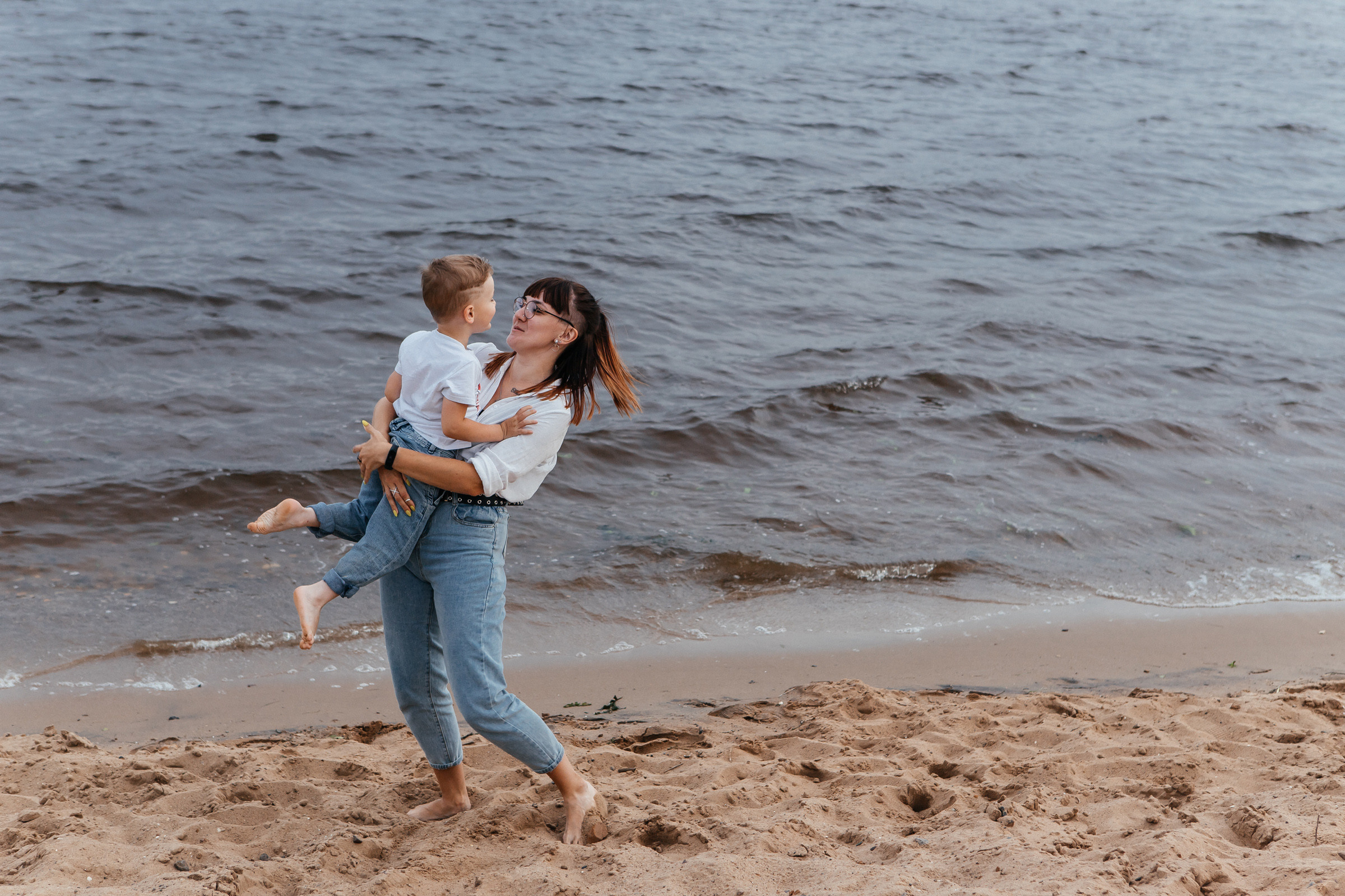 Кристина и сын. Фотограф Артем Утешев