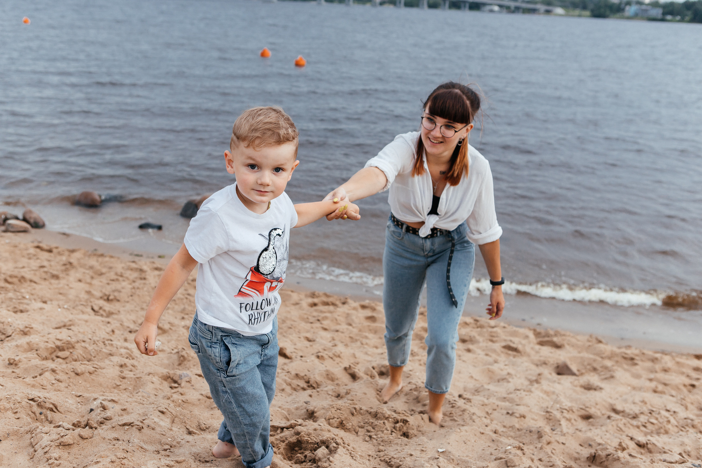 Кристина и сын. Фотограф Артем Утешев