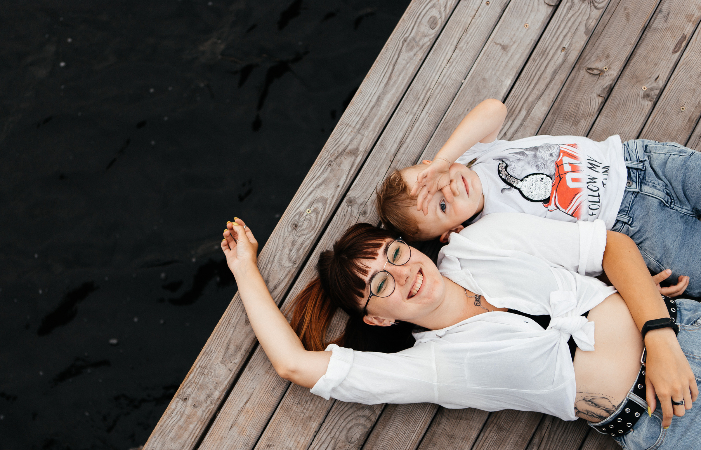 Кристина и сын. Фотограф Артем Утешев