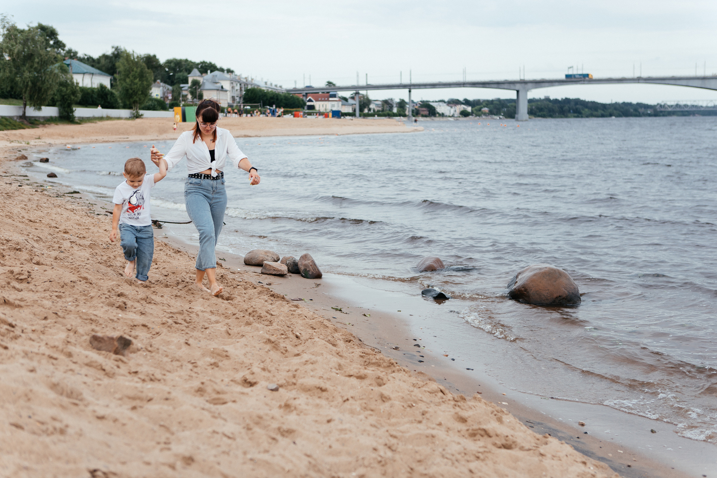 Кристина и сын. Фотограф Артем Утешев