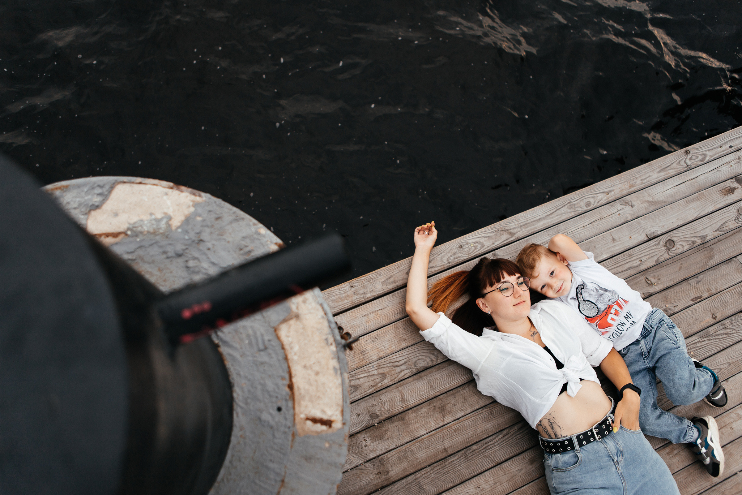 Кристина и сын. Фотограф Артем Утешев