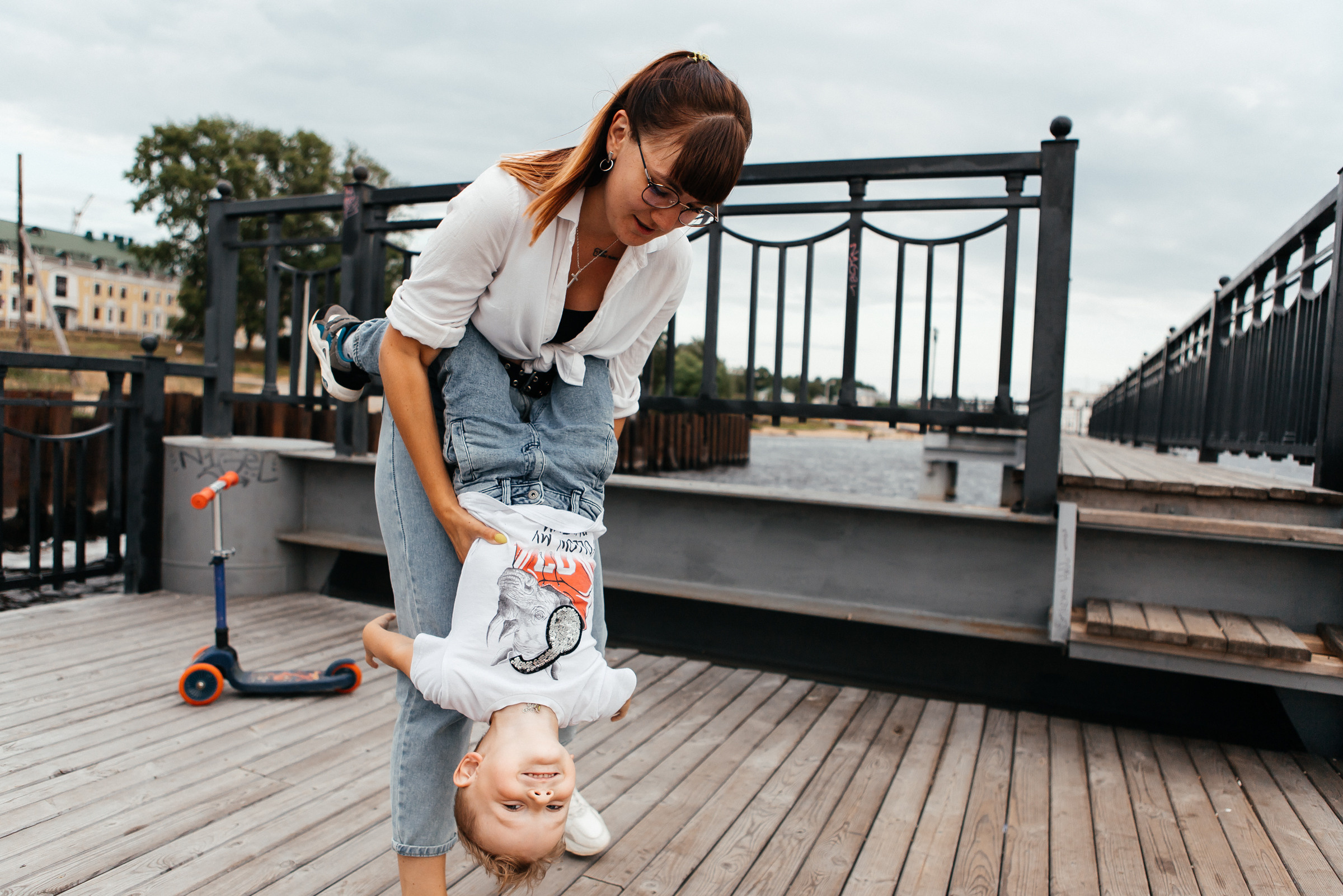 Кристина и сын. Фотограф Артем Утешев