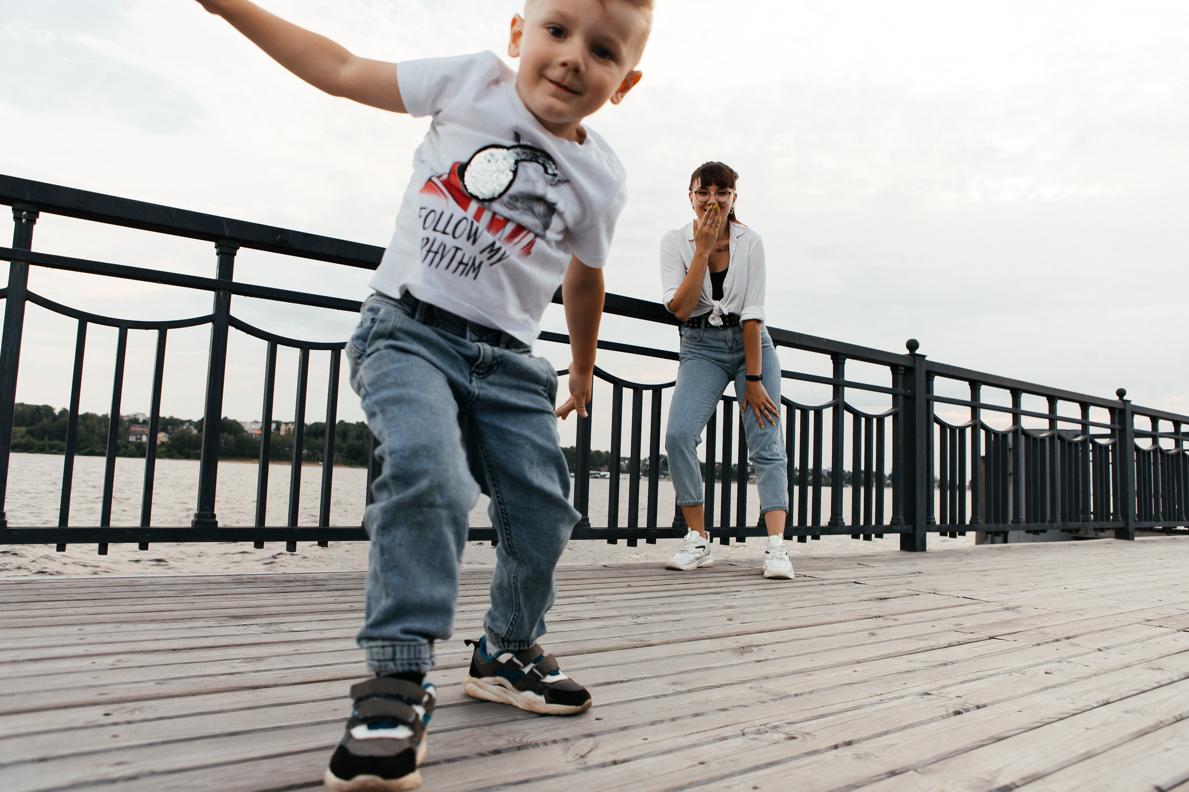 Кристина и сын. Фотограф Артем Утешев