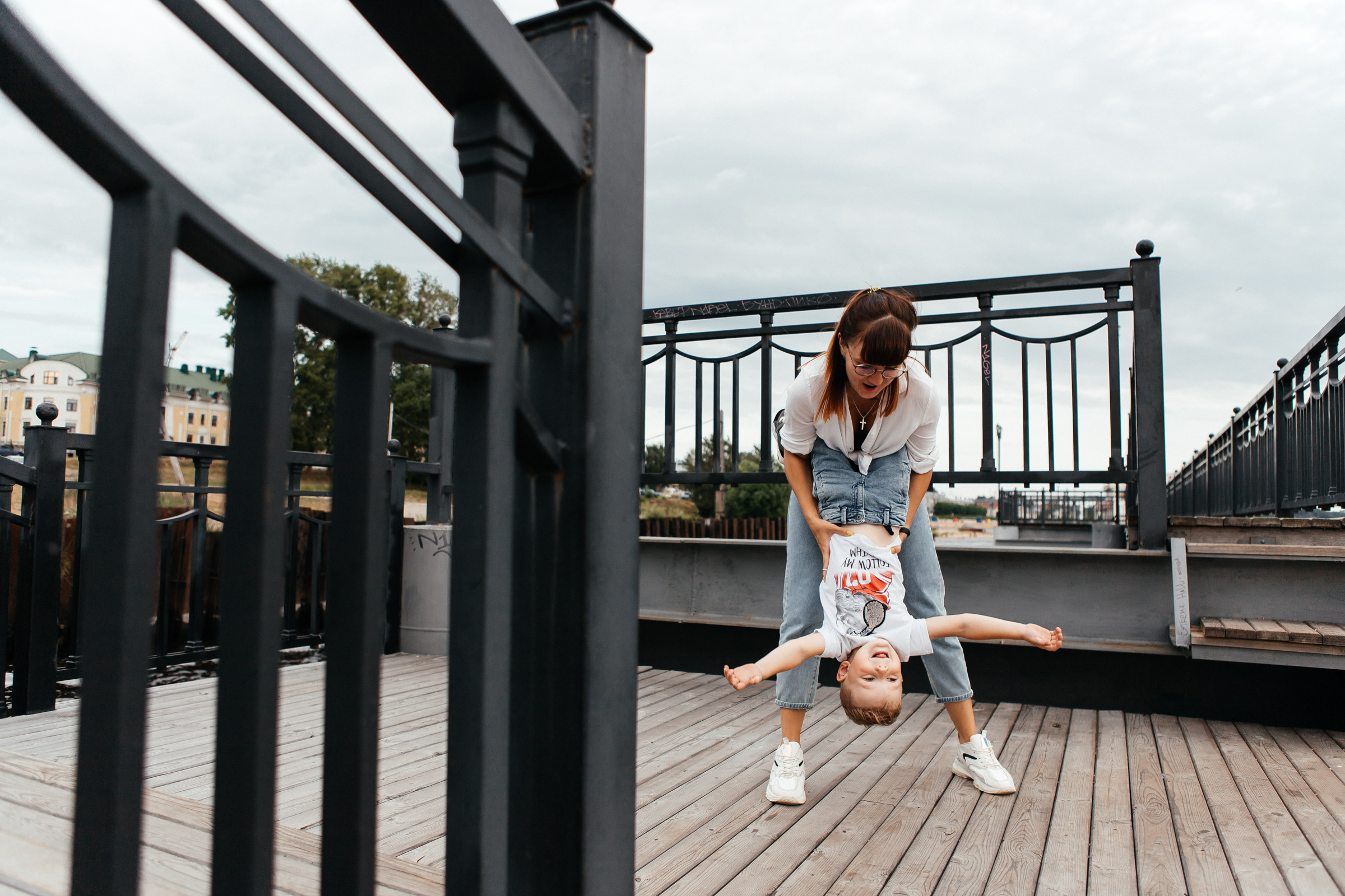 Кристина и сын. Фотограф Артем Утешев