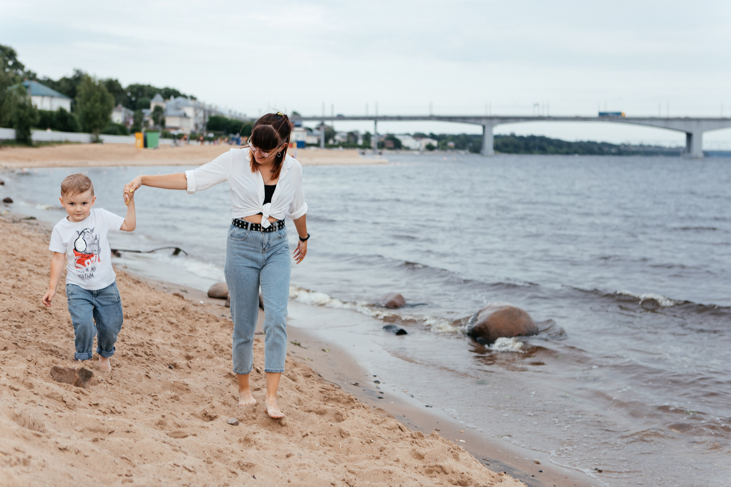 Кристина и сын. Фотограф Артем Утешев