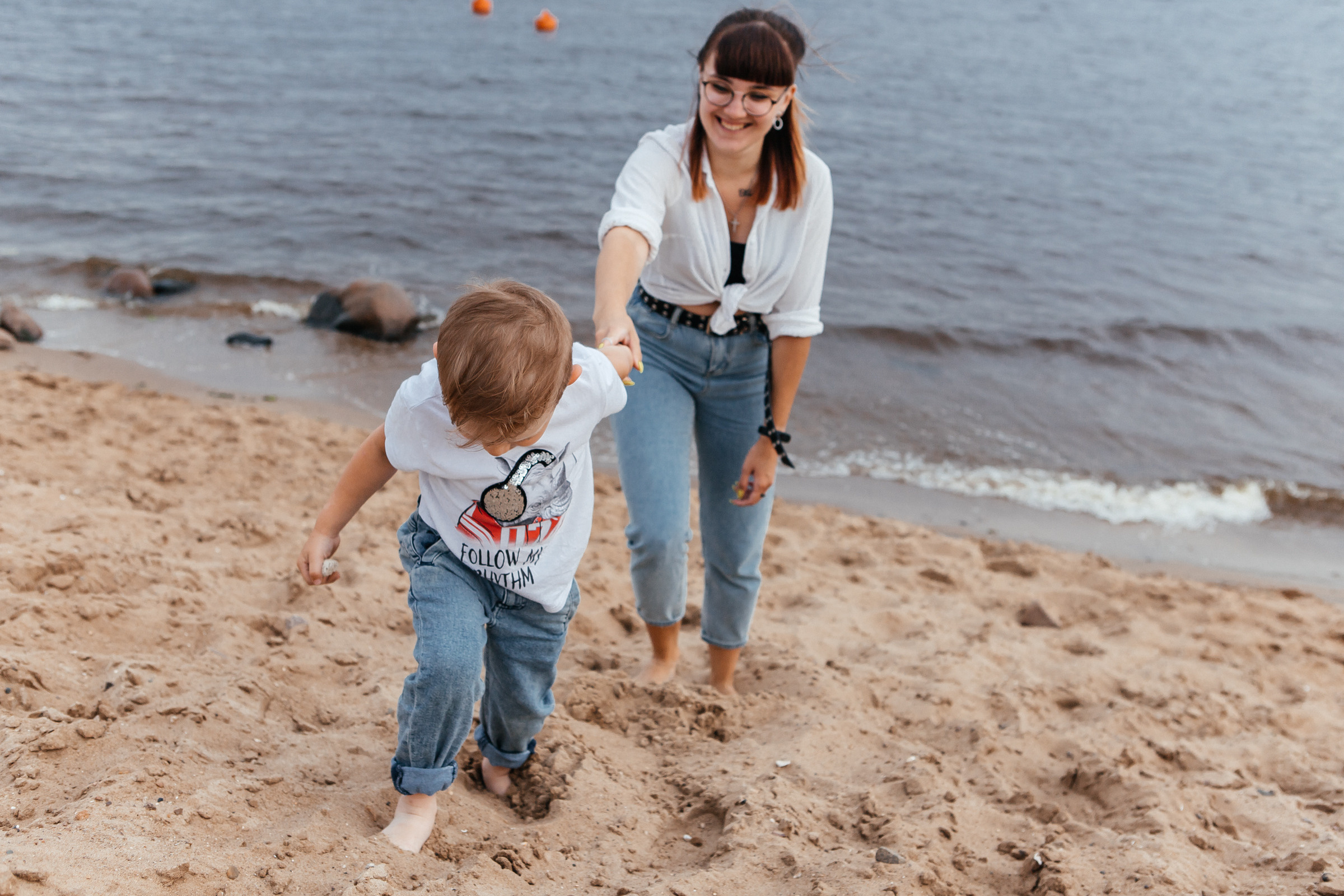 Кристина и сын. Фотограф Артем Утешев