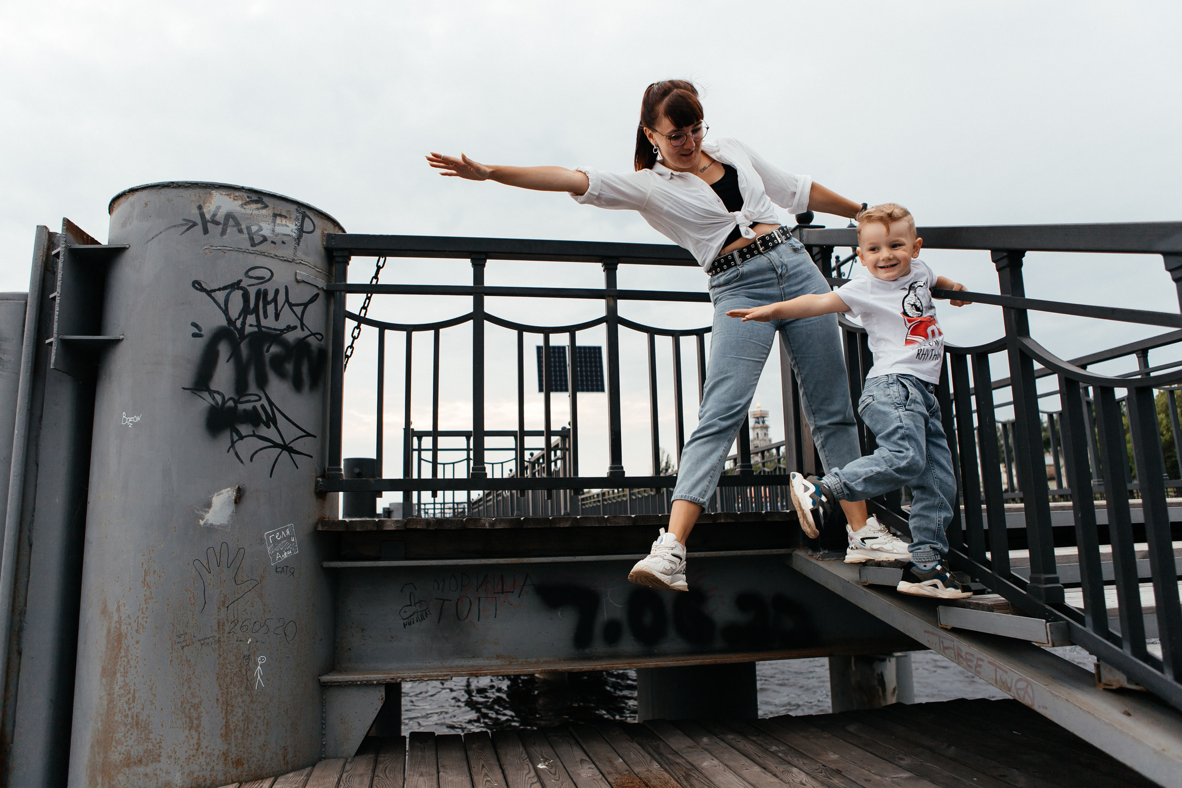 Кристина и сын. Фотограф Артем Утешев