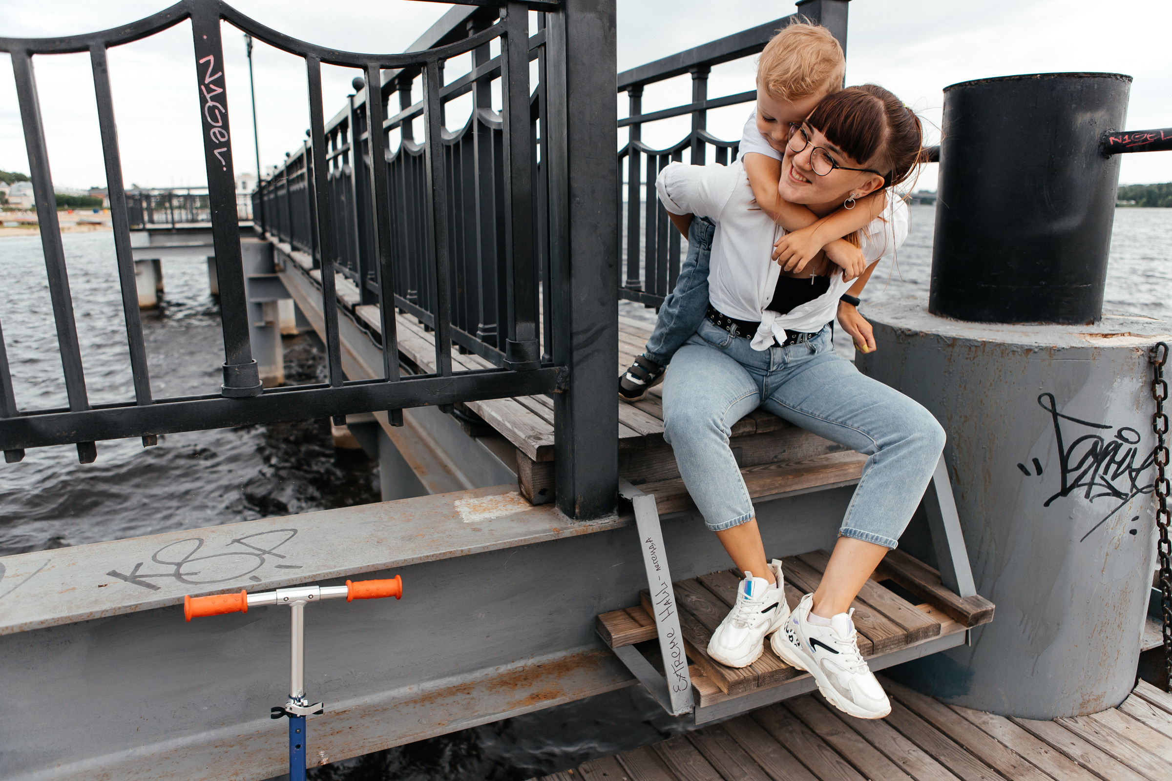 Кристина и сын. Фотограф Артем Утешев