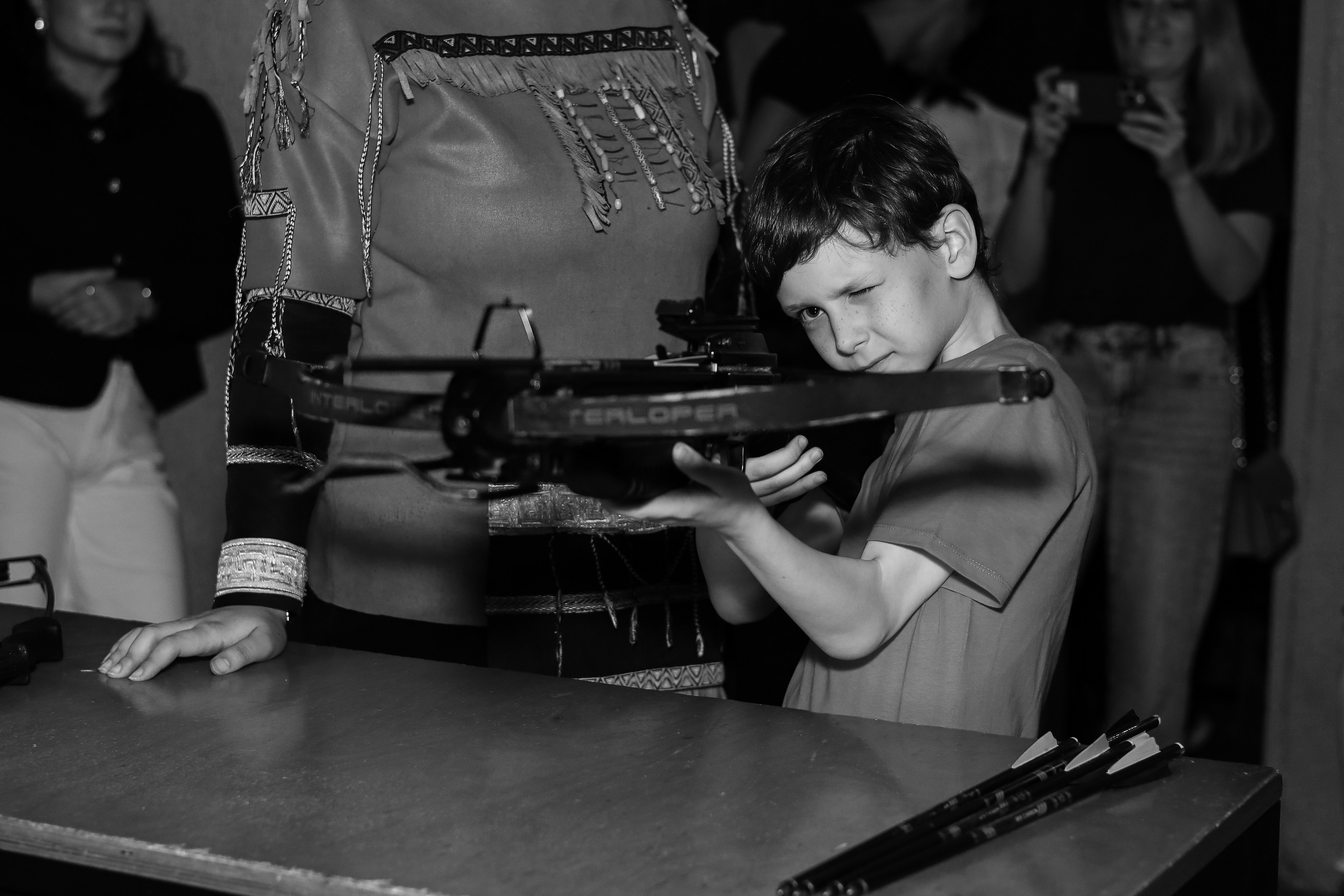 День рождение в стрелковом клубе. Фотограф Надршина Лилия