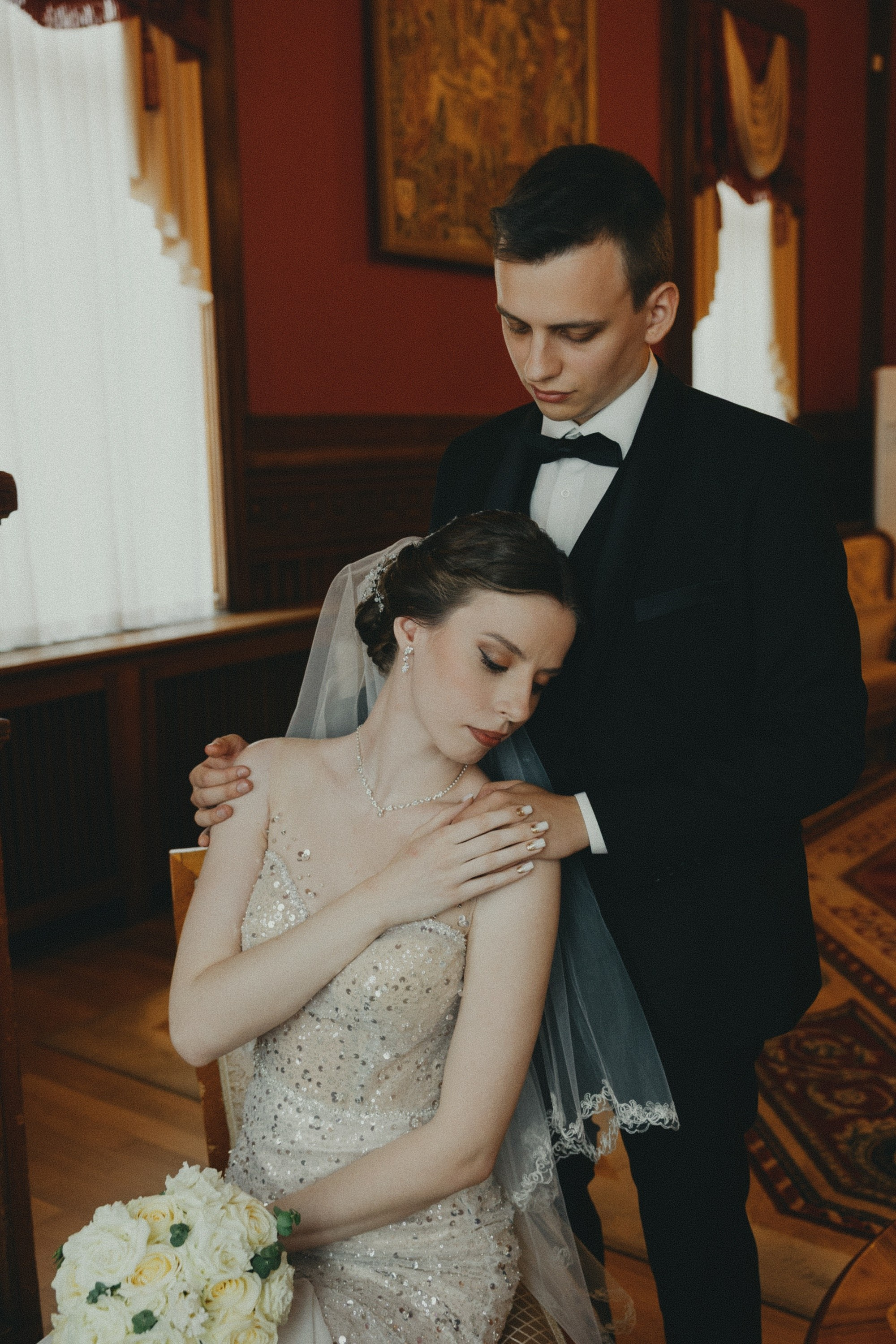 Алена и Денис — обработка в стиле ретро пленка. Свадебный фотограф в Санкт-Петербурге Рябикин Александр , занимаюсь св