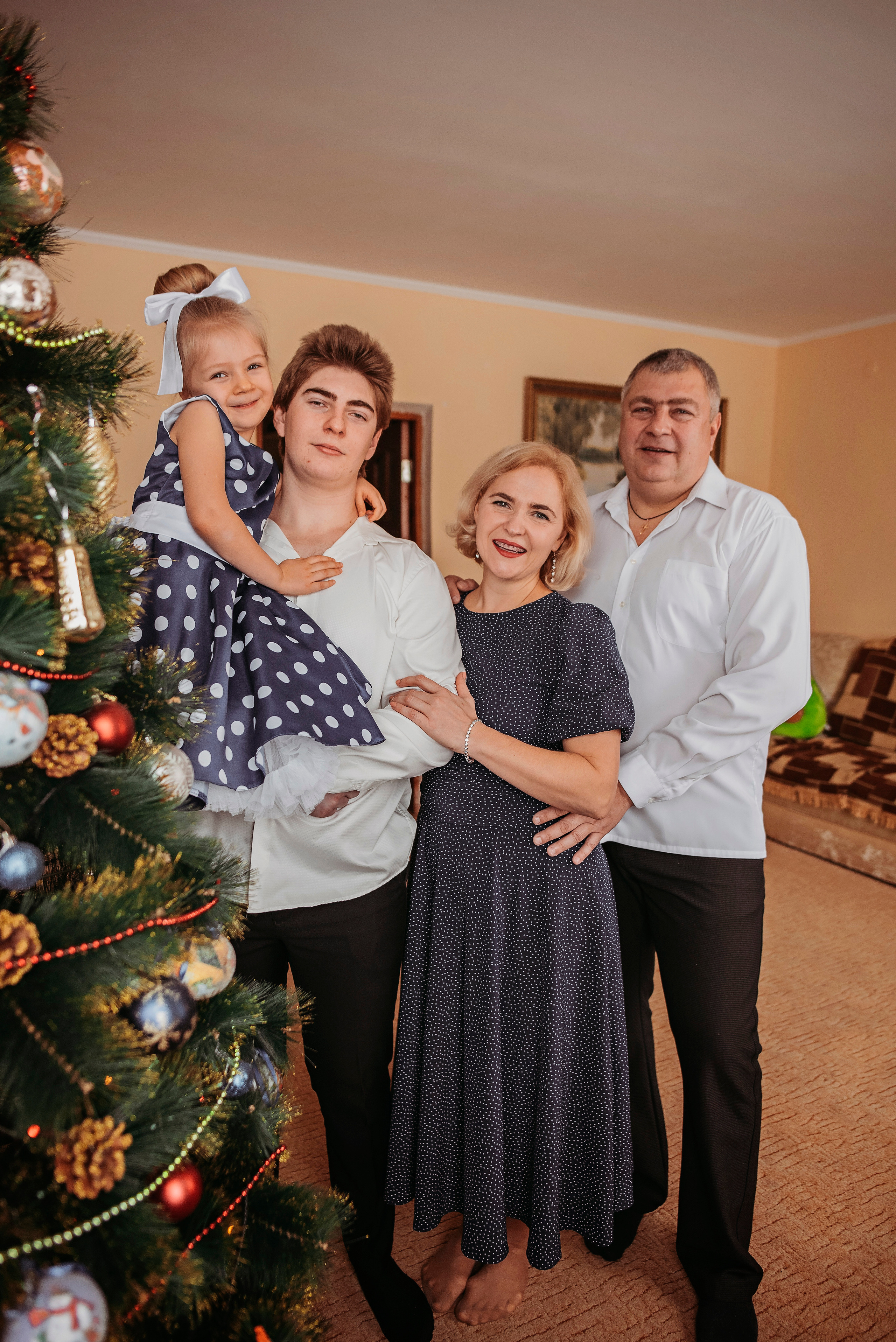 Домашний Новый год. Детский и семейный фотограф выпускной альбом Приморско-Ахтарск