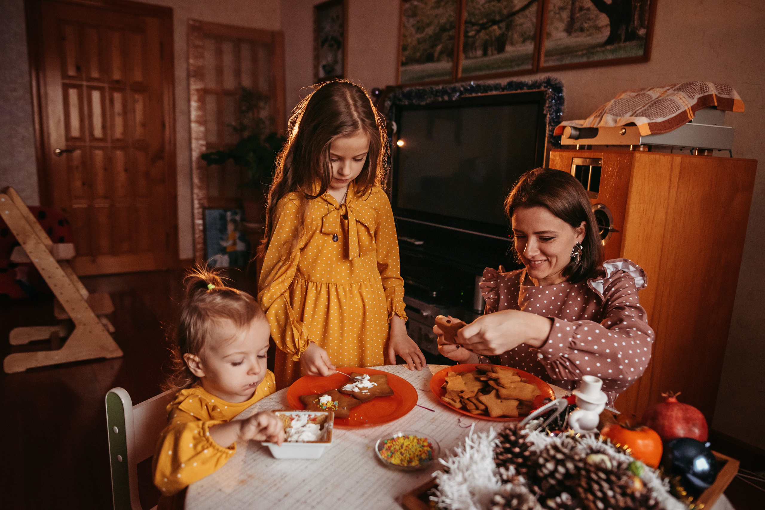 Волшество с дочками. Детский и семейный фотограф выпускной альбом Приморско-Ахтарск